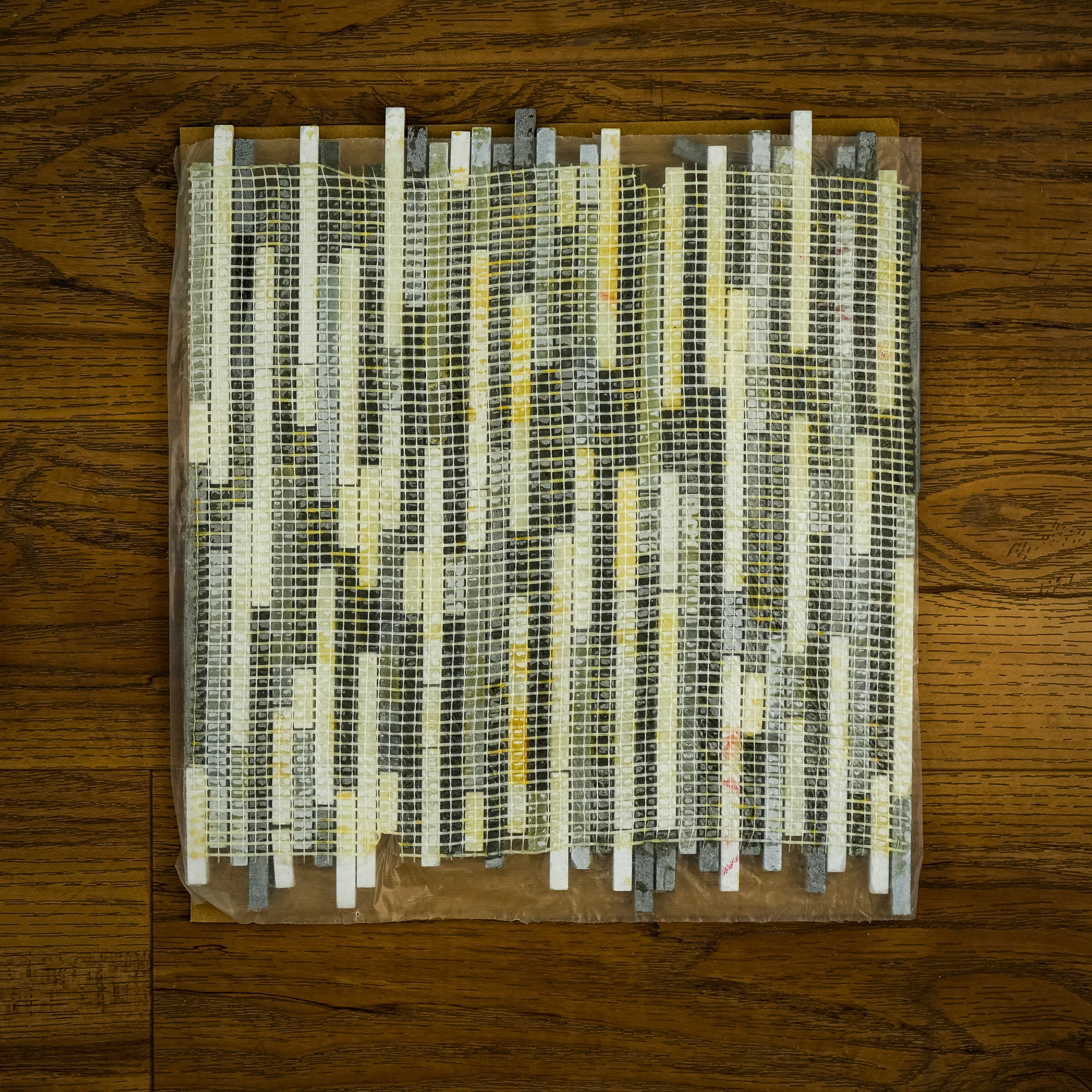 12" x 12" Carrara + Moon Stone Marble Mosaic Tile  5.1 sq. ft. (5 per box) - Image 8
