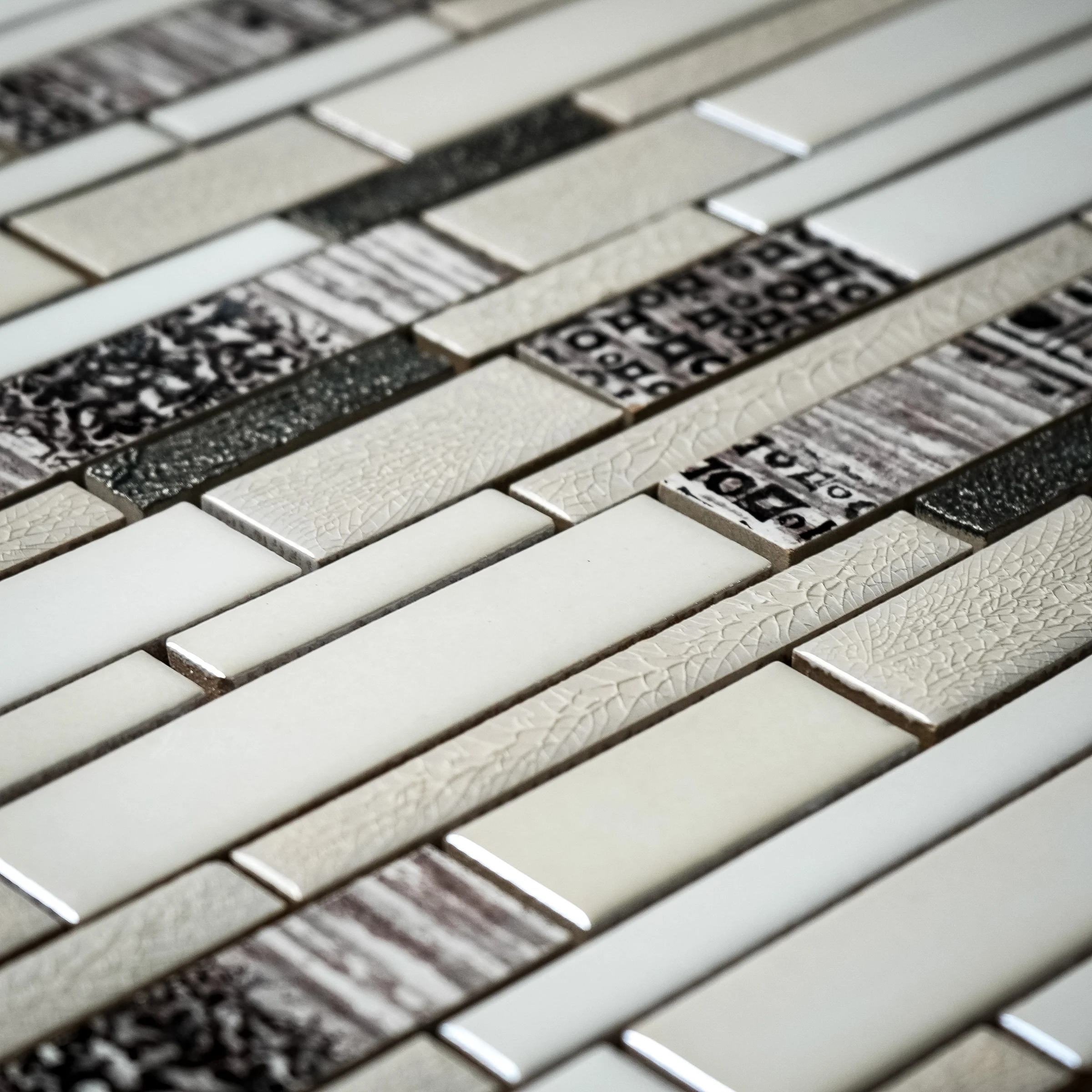 12" x 15" Pearl White Mosaic Tile  10.44 sq. ft. (10 per box) - Image 7