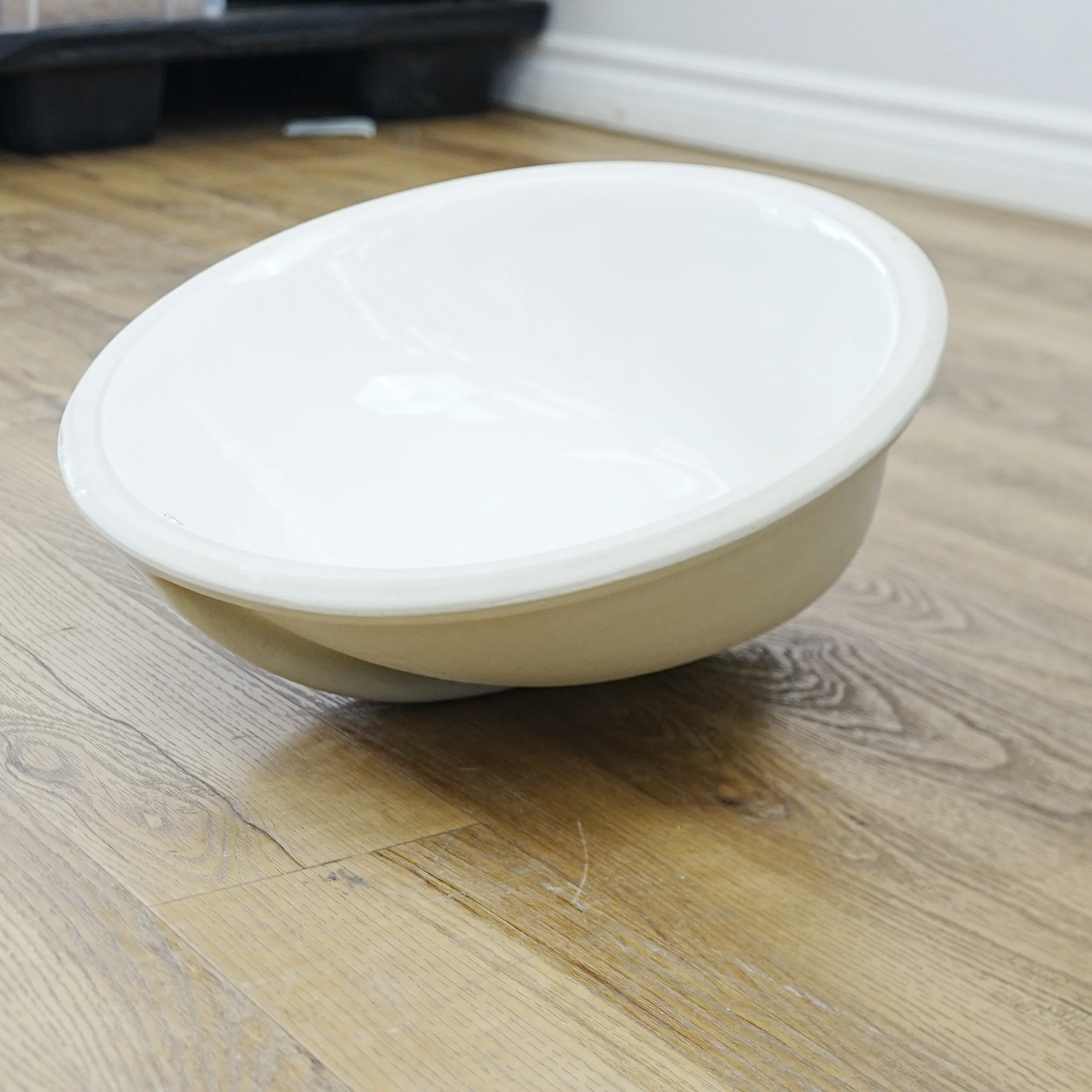 18x15-nch – White Ceramic Drop‑In Bathroom Sink – Gloss Finish - Image 7