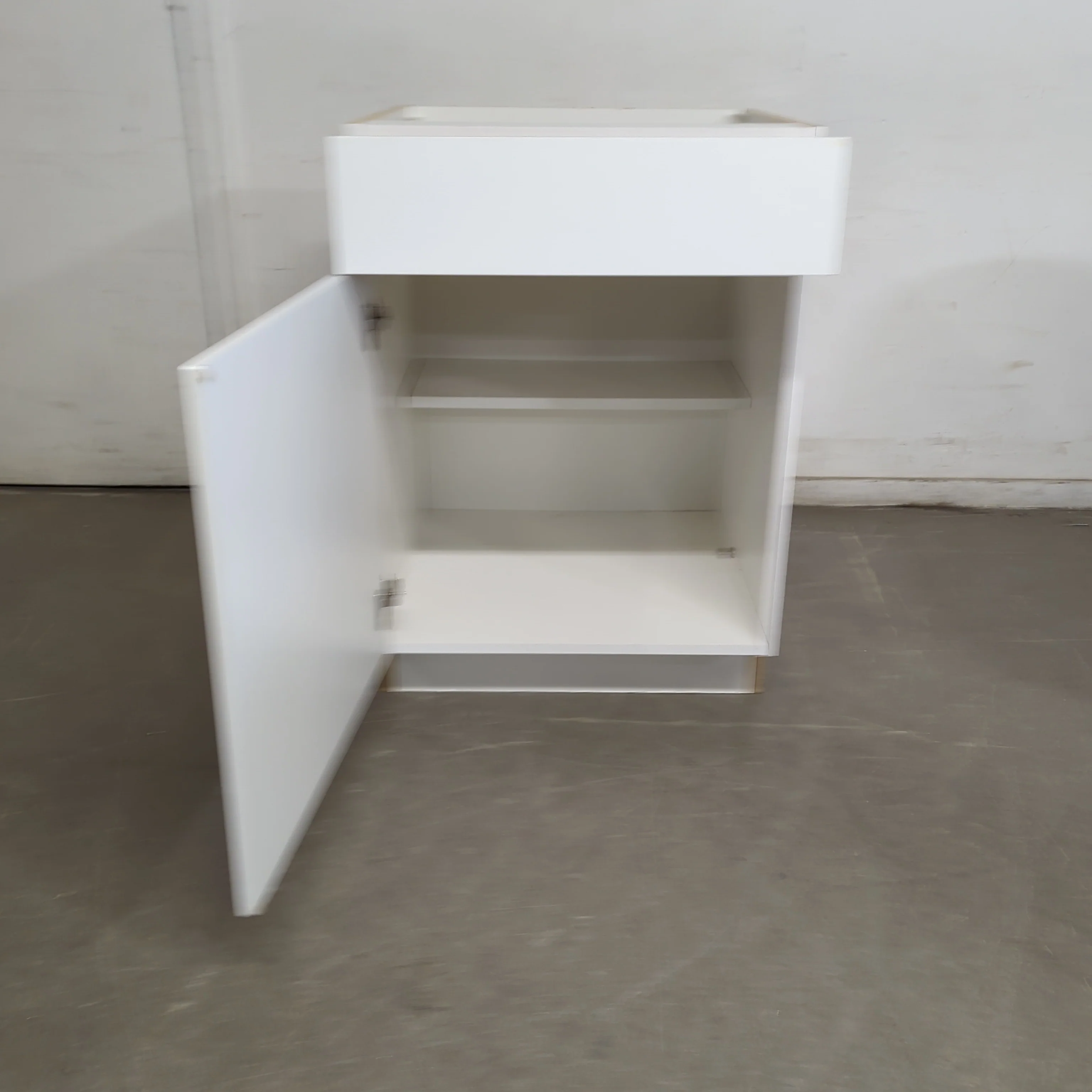 24.5"W White Kitchen Cabinet - Image 3