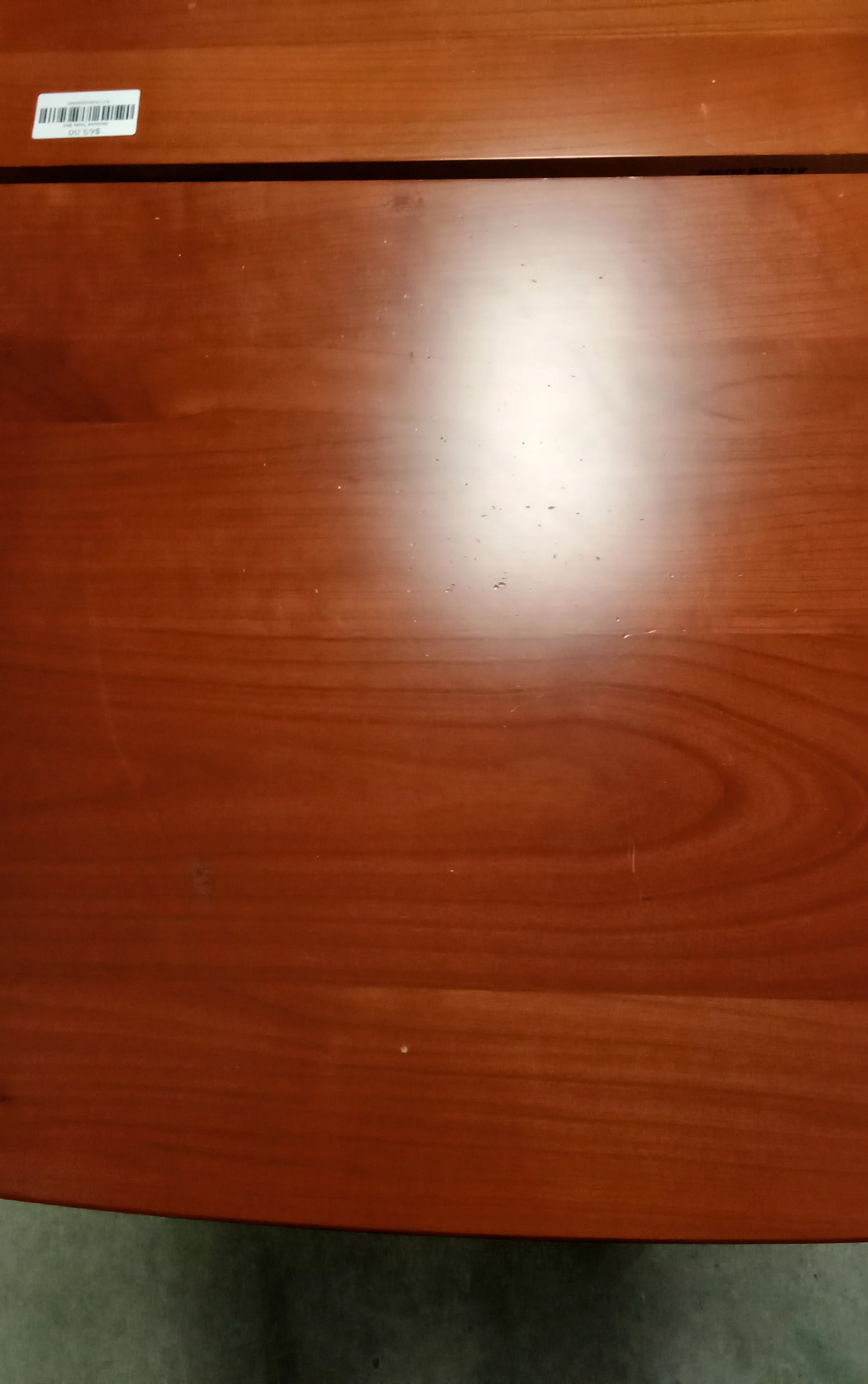 28"W Night Stand with Two Drawers - Image 3