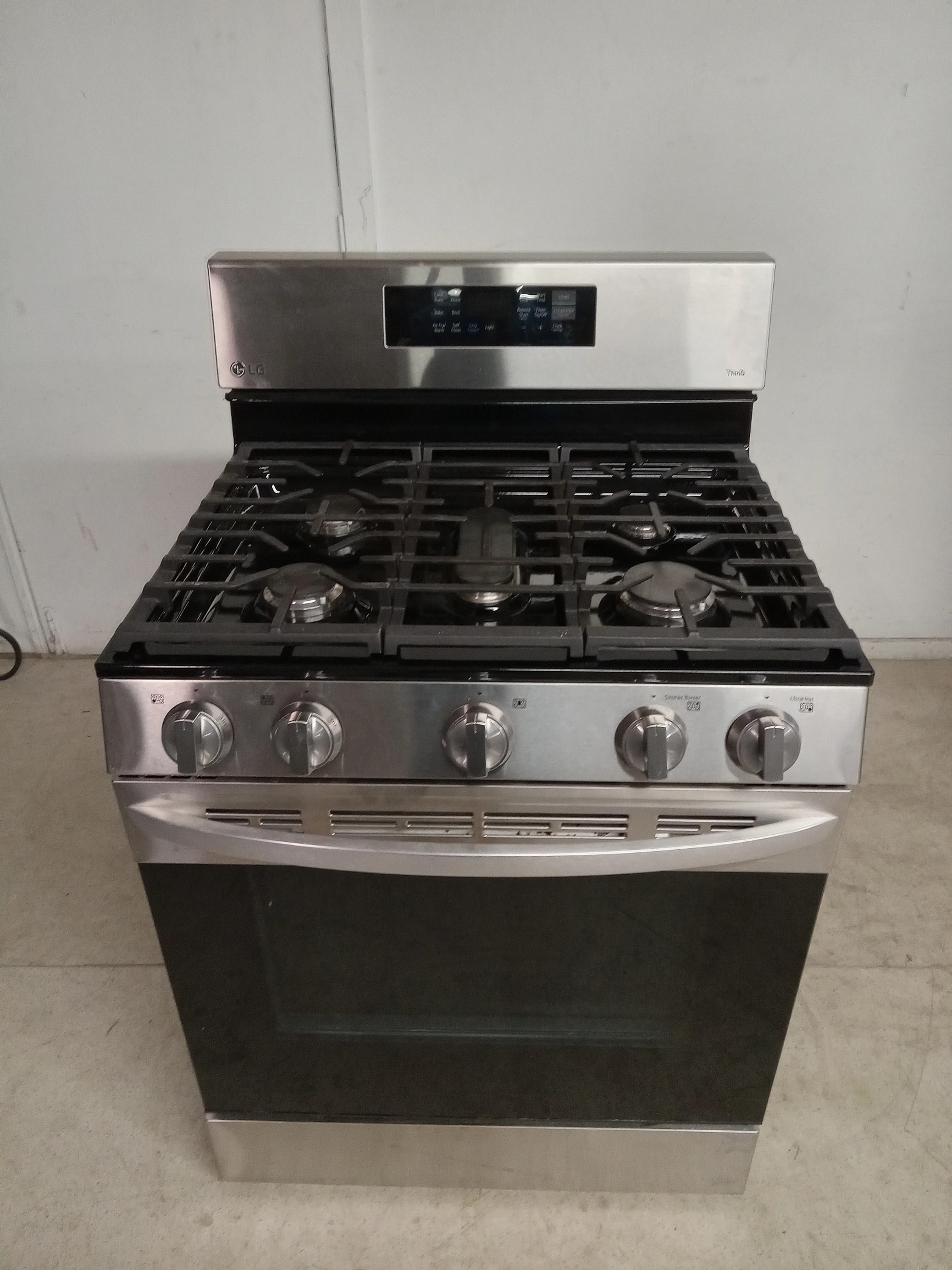 29" LG Stainless Steel Gas Stove