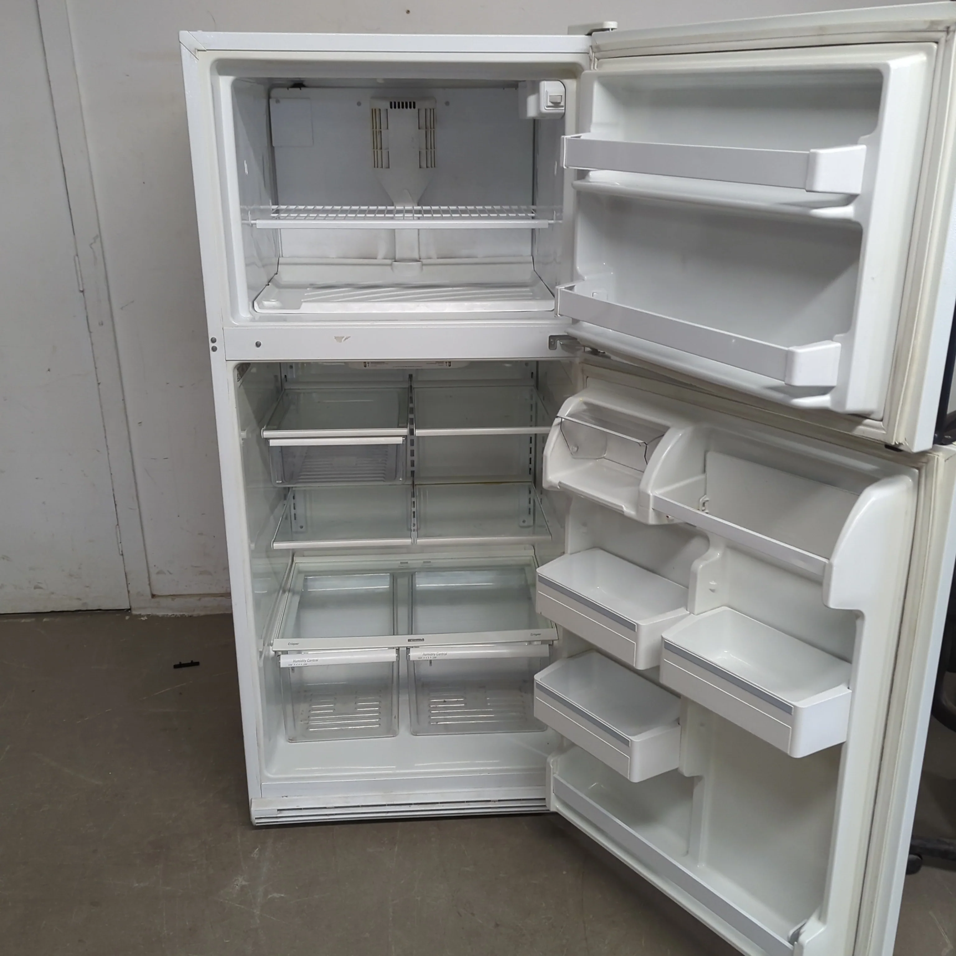 30"W White Kenmore Fridge - Image 2
