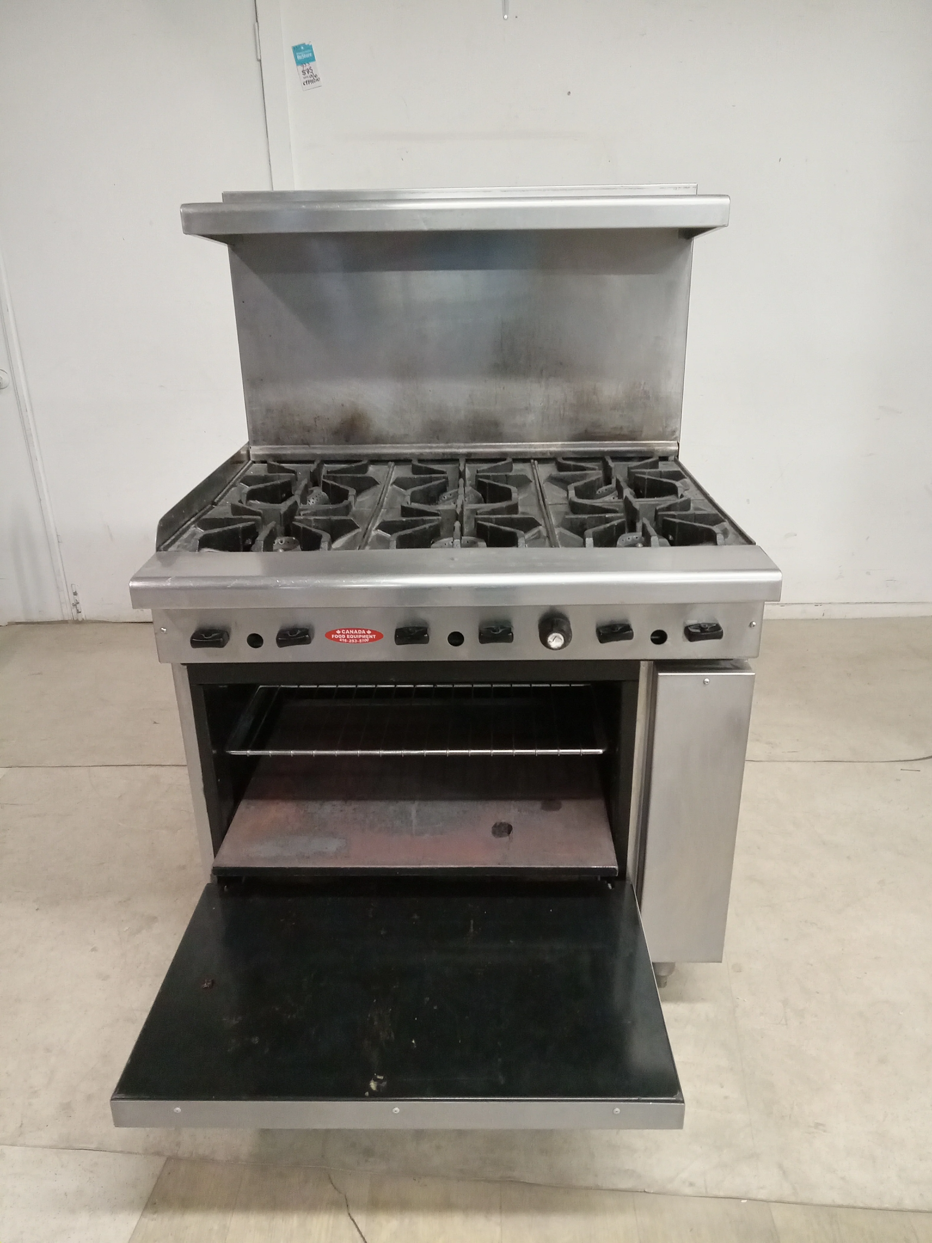 36"W Commercial Gas Cooking Stove - Image 2