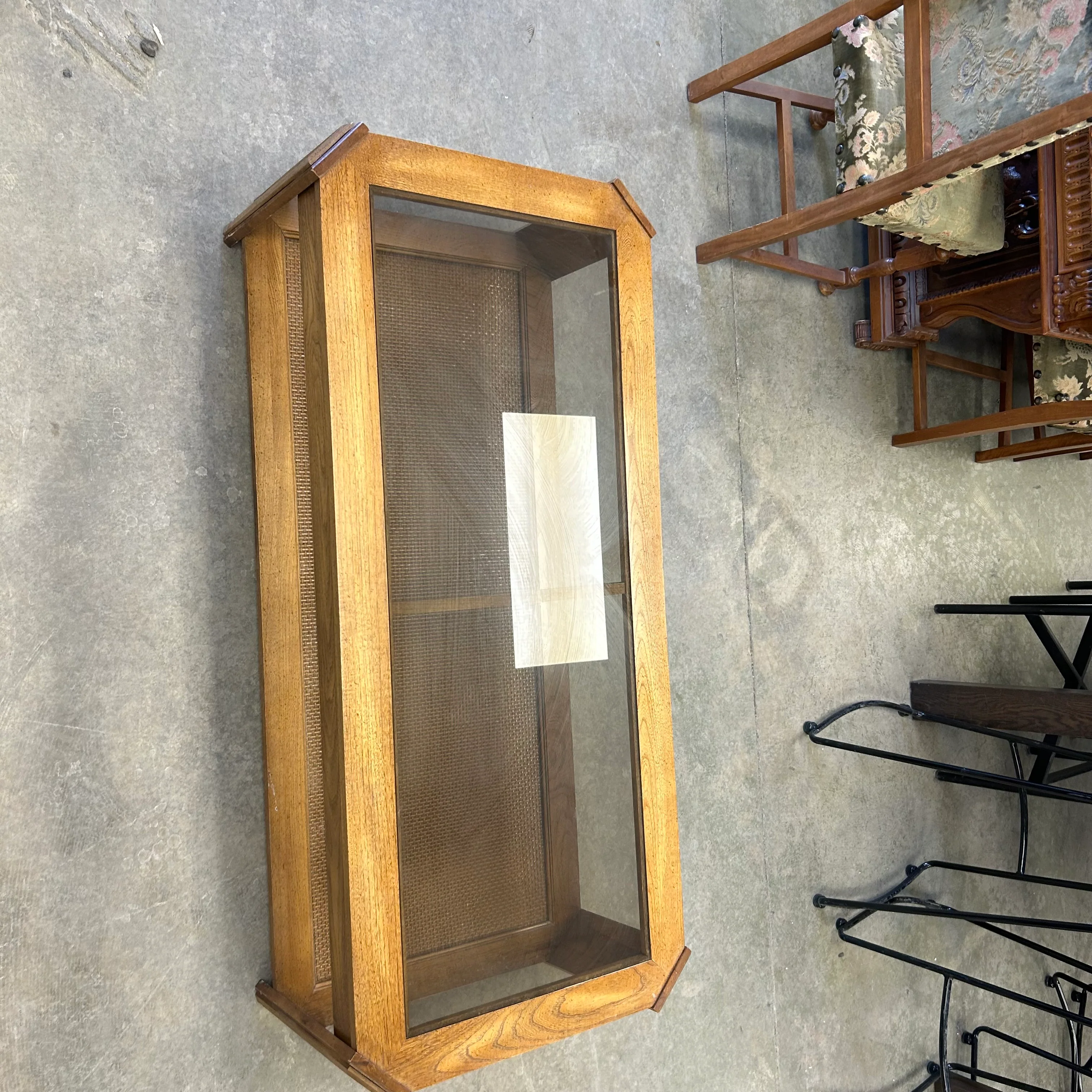 54-inch Glass Top Coffee Table - Image 4