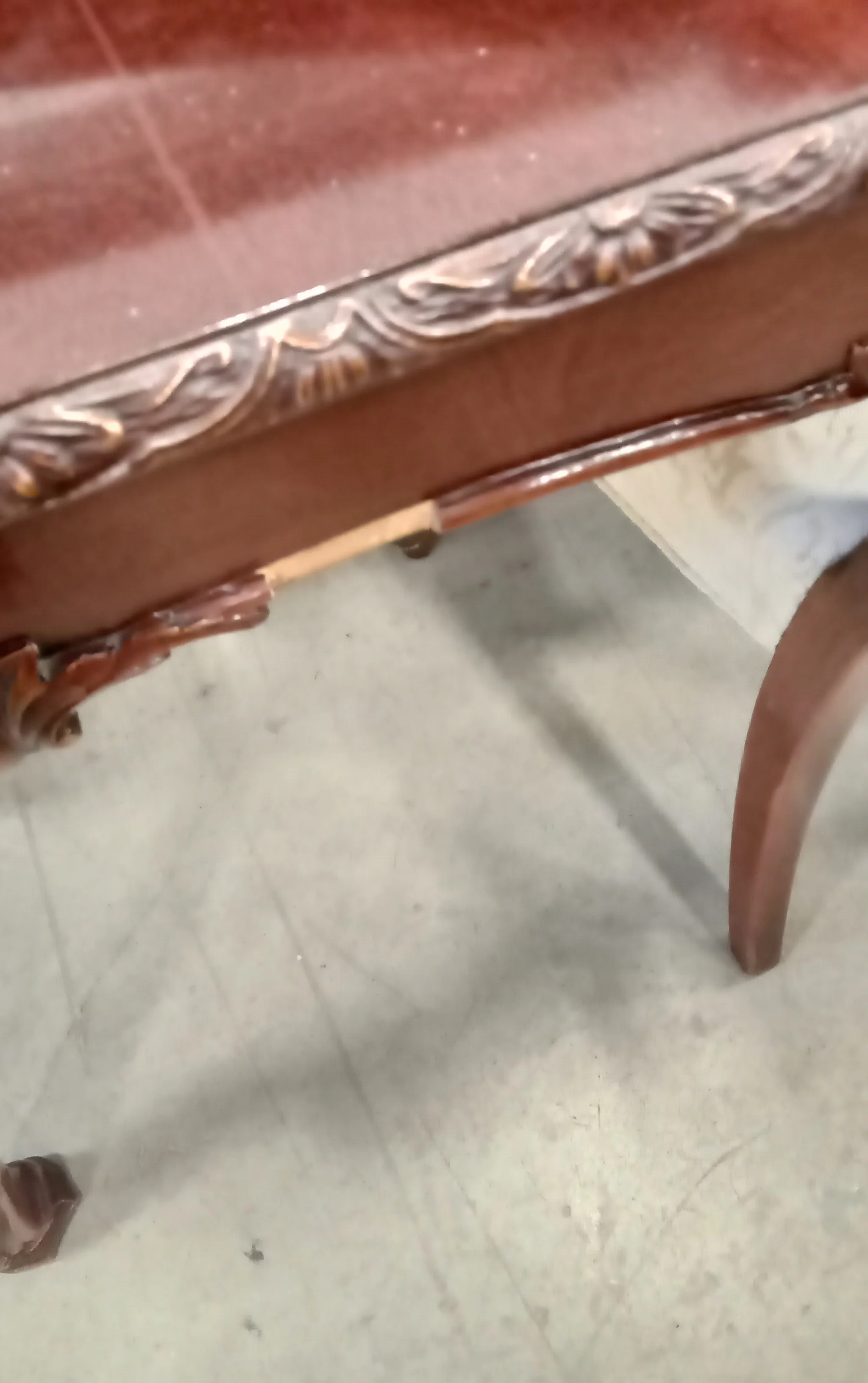 60"W Dining Table with Five Chairs and Two Leaves - Image 5