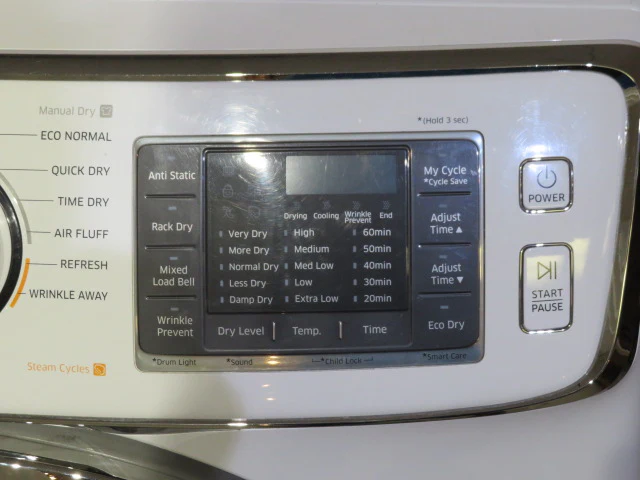 7.5 cu. ft. Samsung Electric Steam Dryer - Image 13