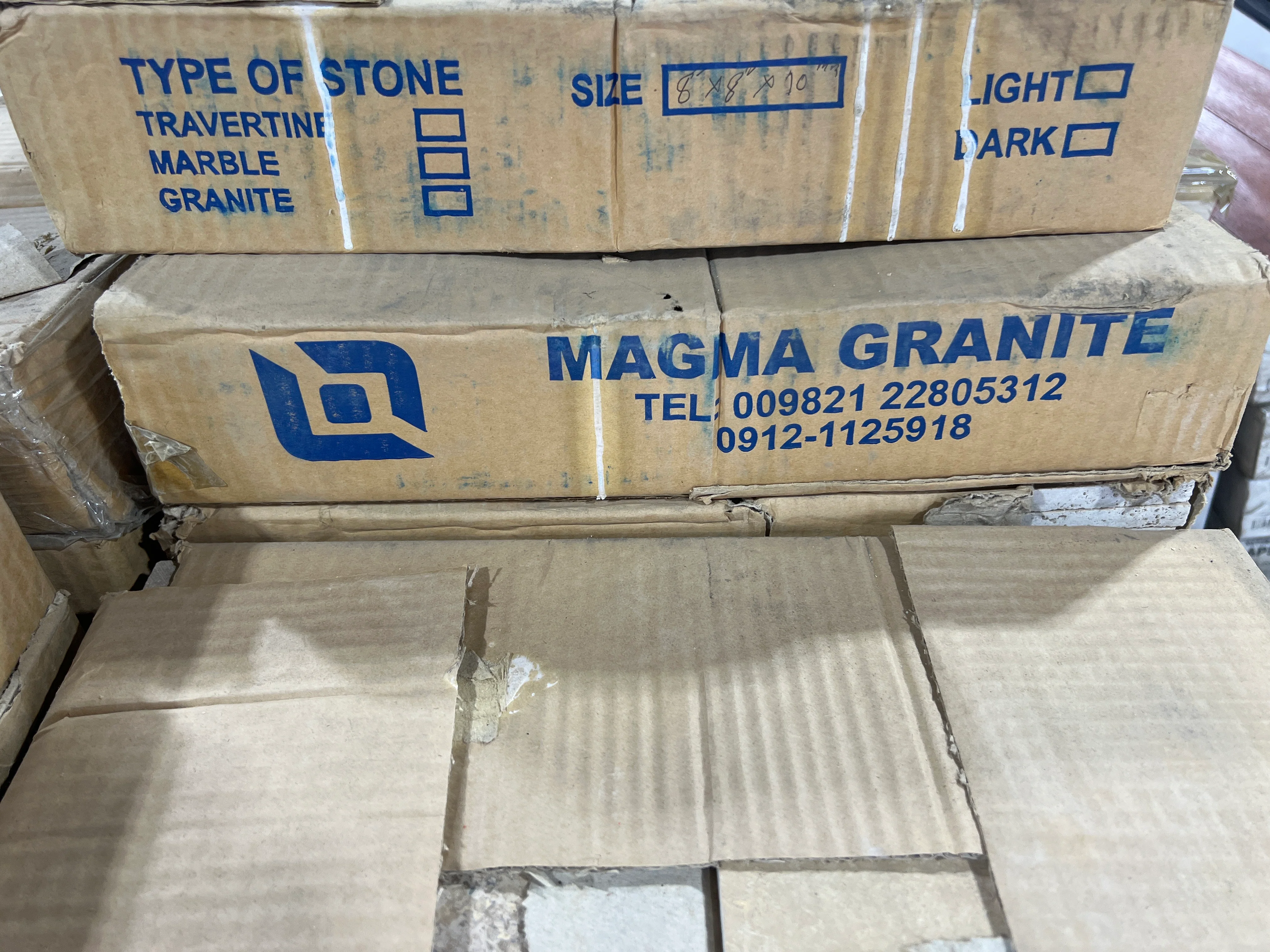 8" x 8" Granite Tile - Image 2