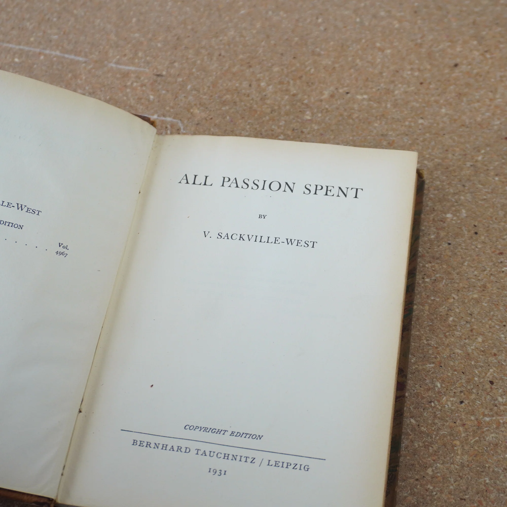 All Passion Spent by Vita Sackville-West 1931 - Image 4