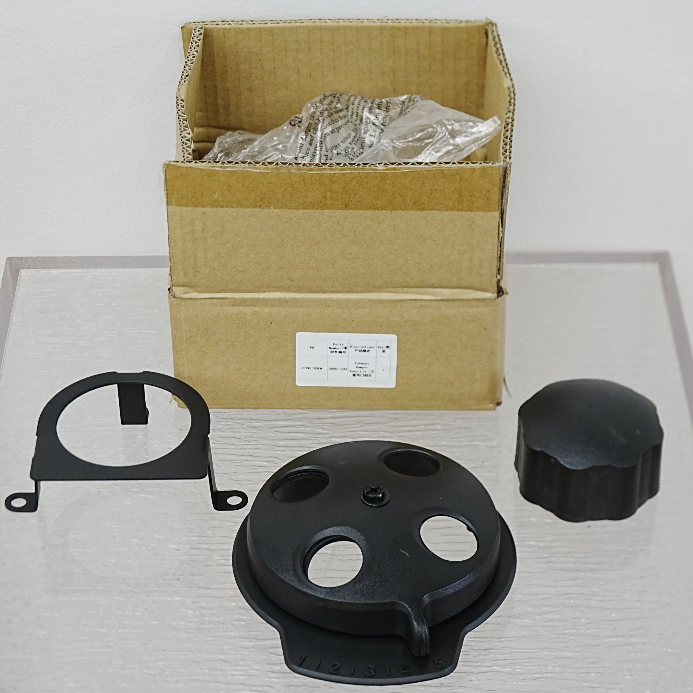 7x8-Inch Char-Broil Exhaust Damper Replacement Part - Image 2
