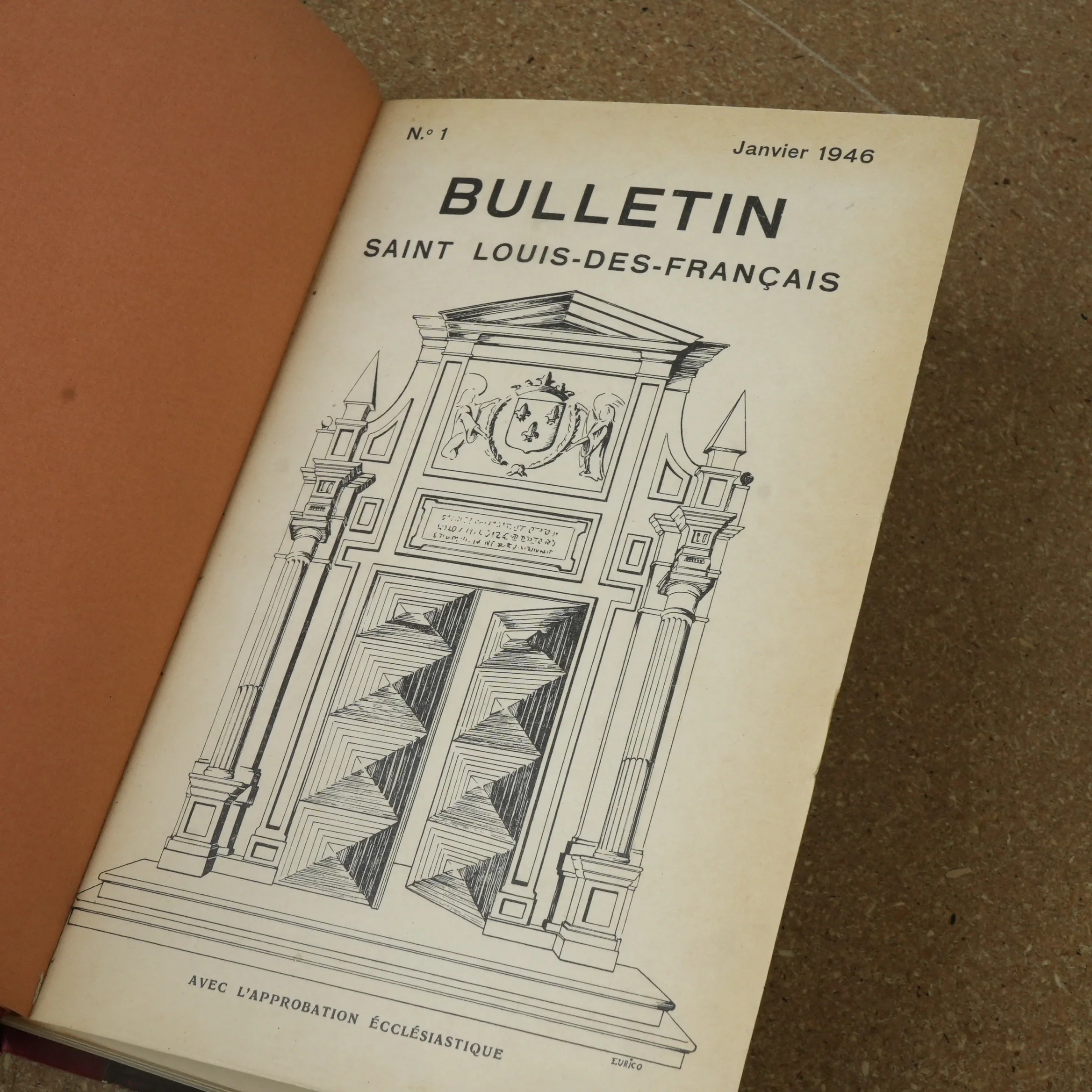 Bulletin Saint Louis Des Francais - Jan 1946 No. 1 - Image 4