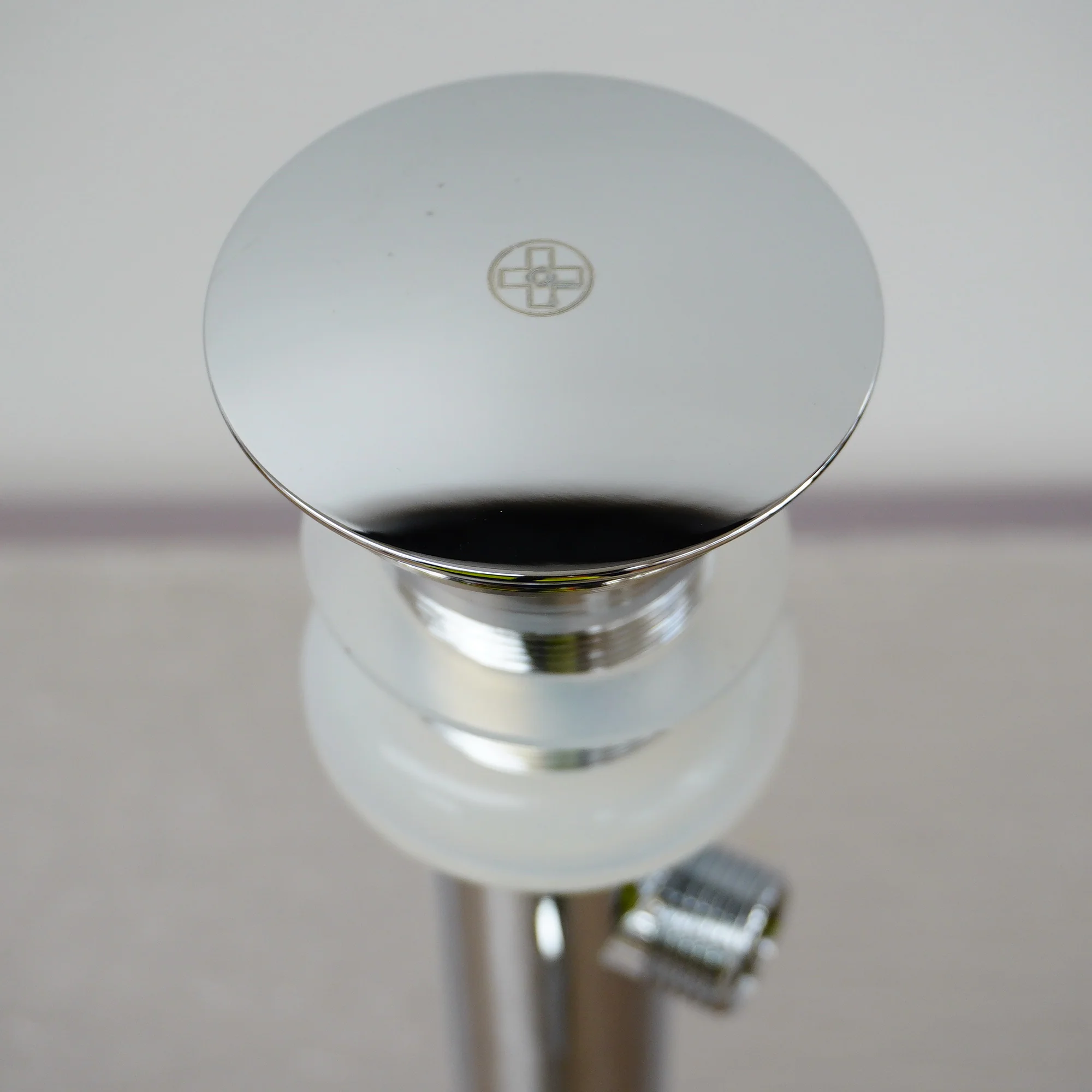 Chrome Pop-up Glass Drain & Overflow for Bathroom Sink – TY-5632C-1 - Image 11
