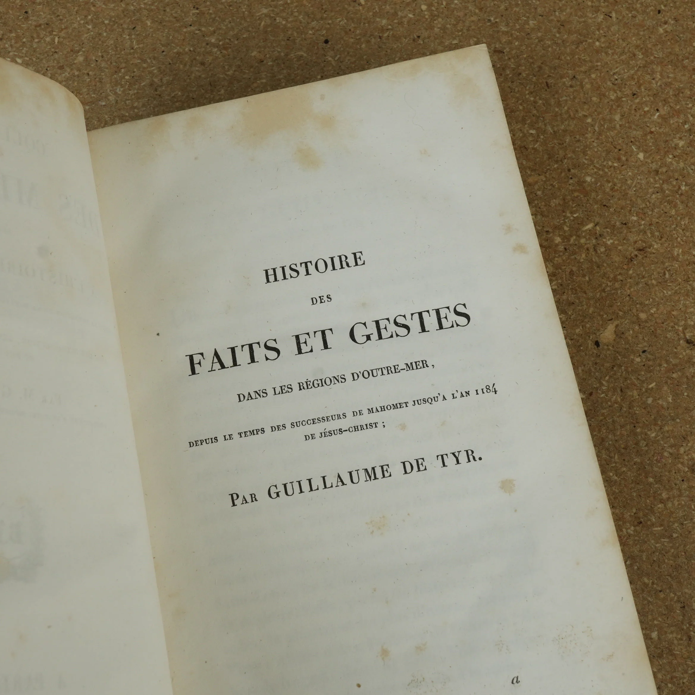 Collection des Mémoires Relatifs A l'Histoire de France by Francois Guizot 1824 Vol 1 - Image 4