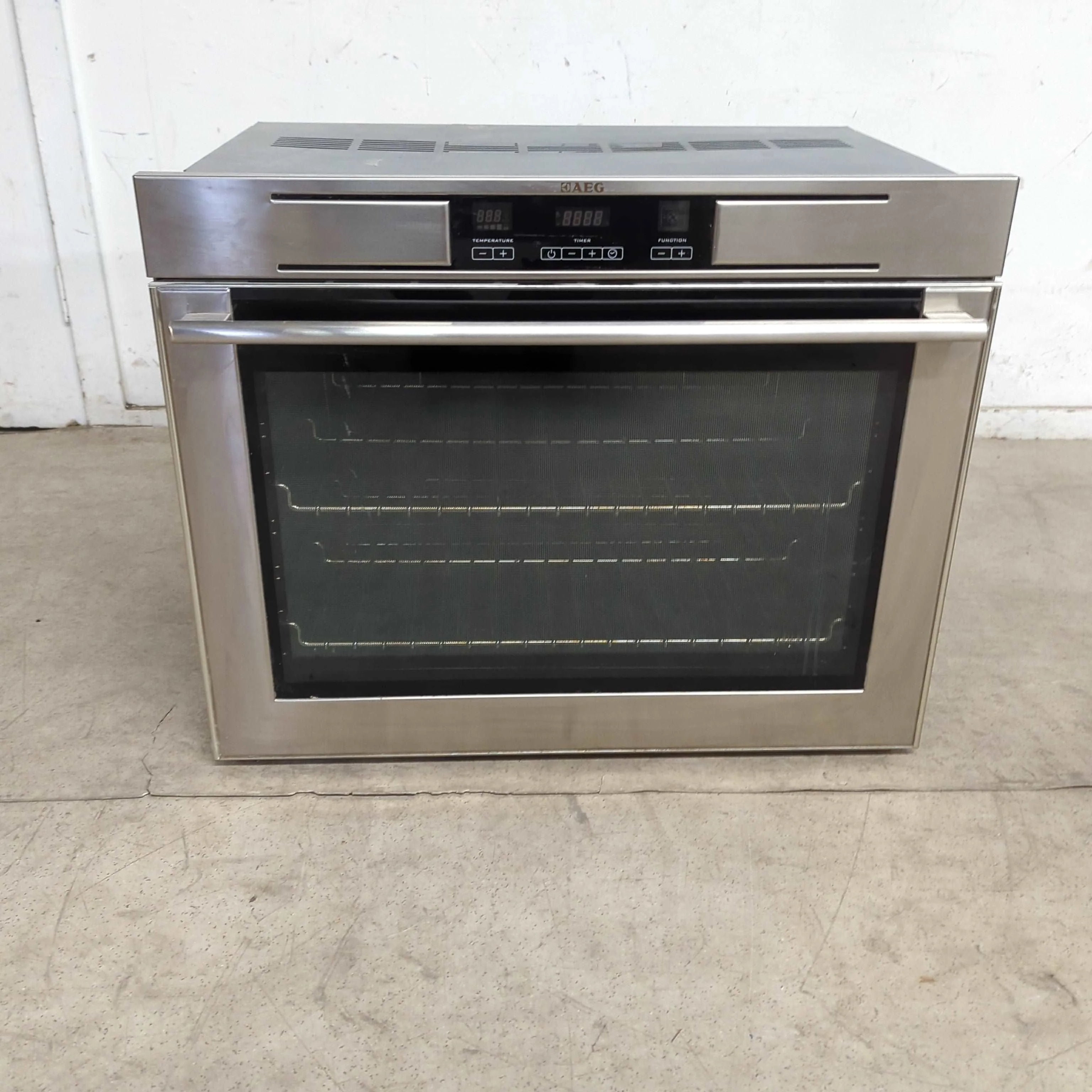 30"W AEG Stainless Steel Wall Oven