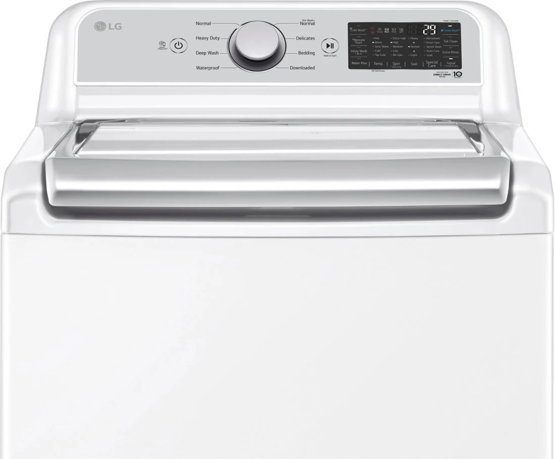 WT7400CW-High Efficiency Smart Top Load Washer- White - Image 3