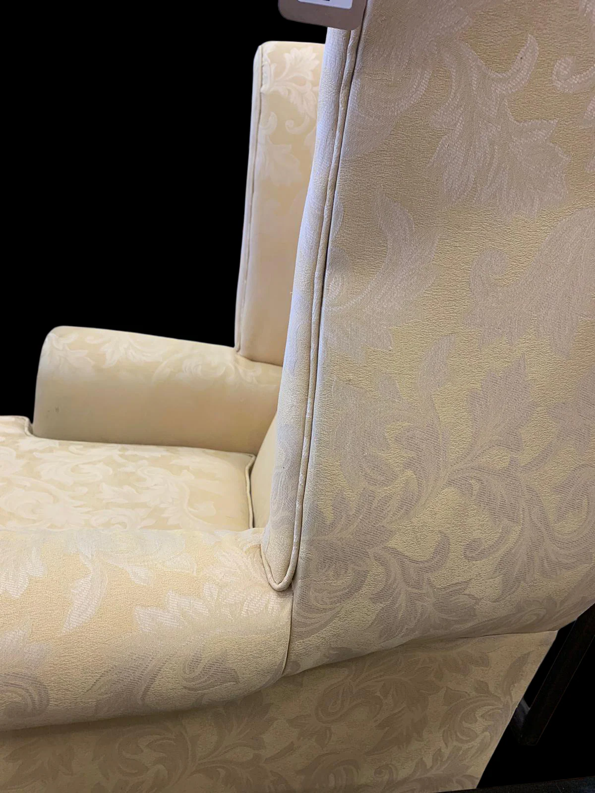 Cream Accent Chair - Image 2