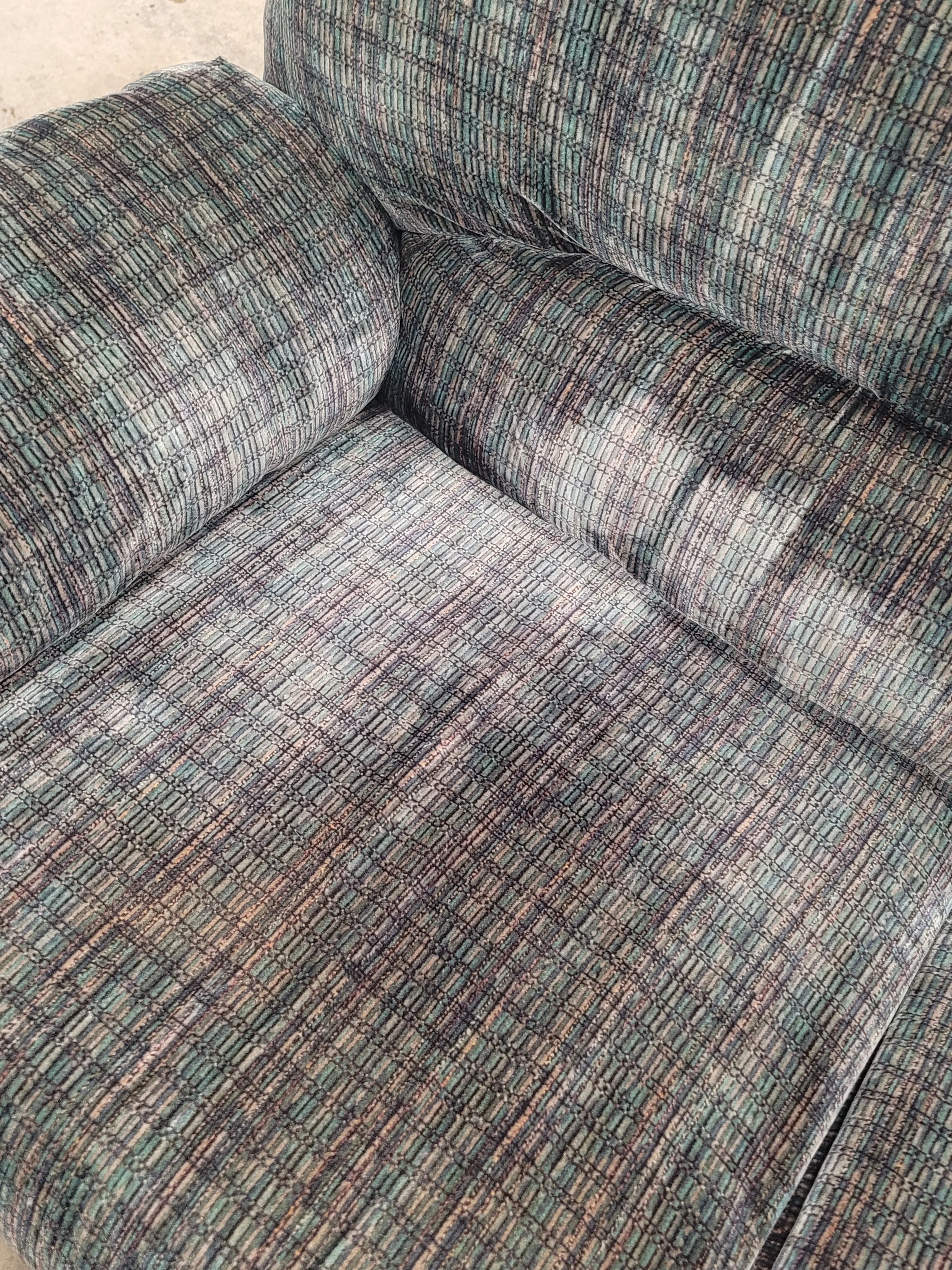 Dark Forest Green Reclining Loveseat - Image 4