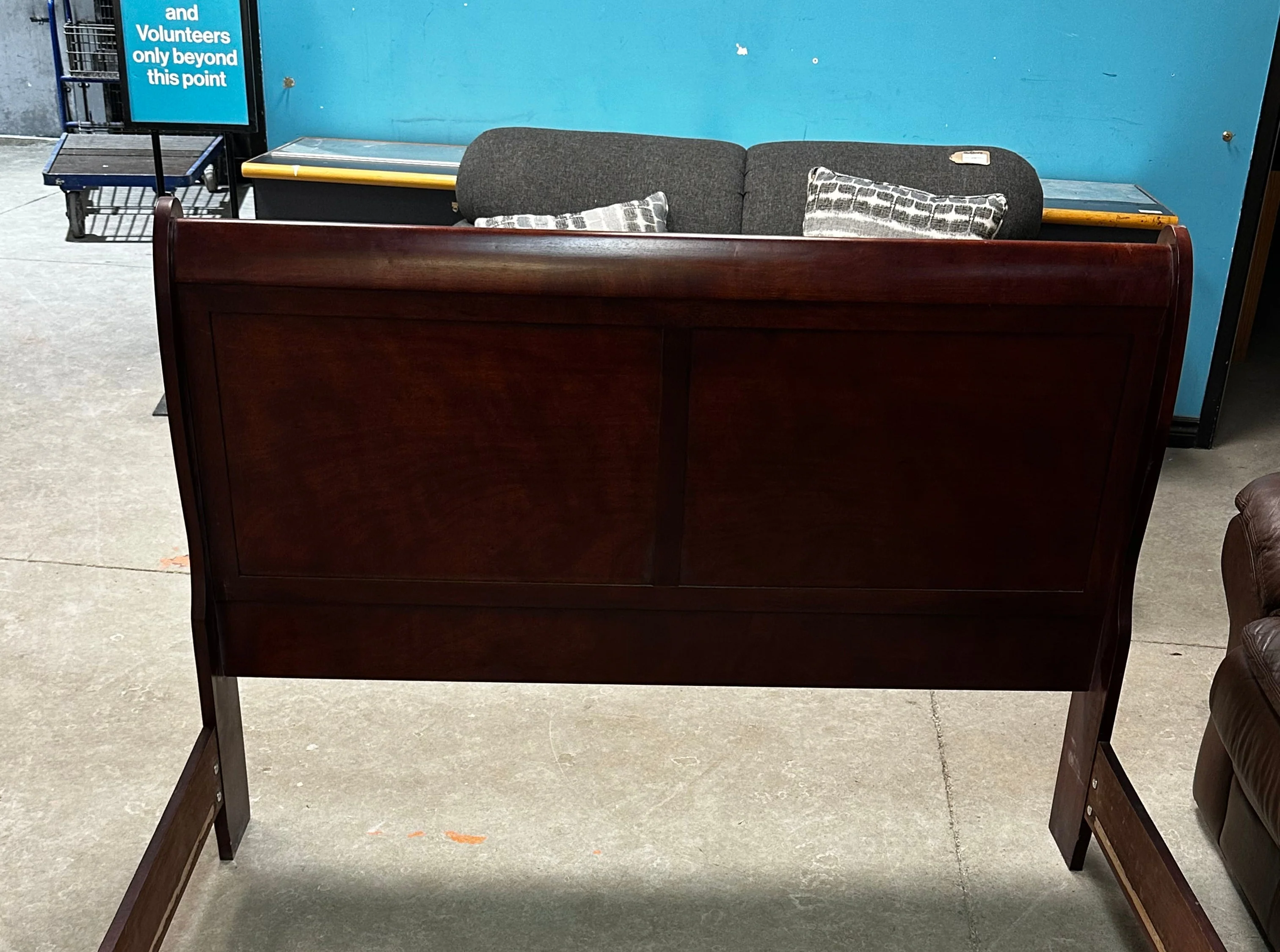 Double Sleigh Style Bed Frame - Image 3