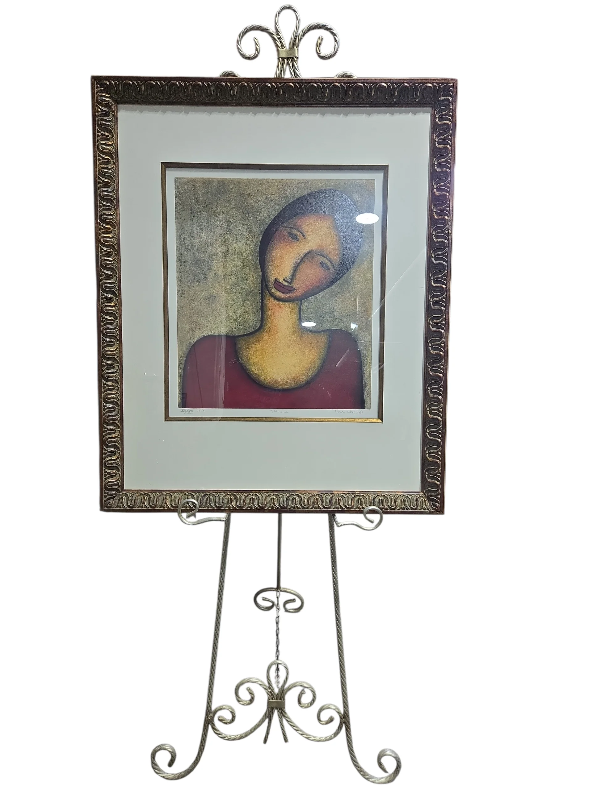Elongated Neck Artwork