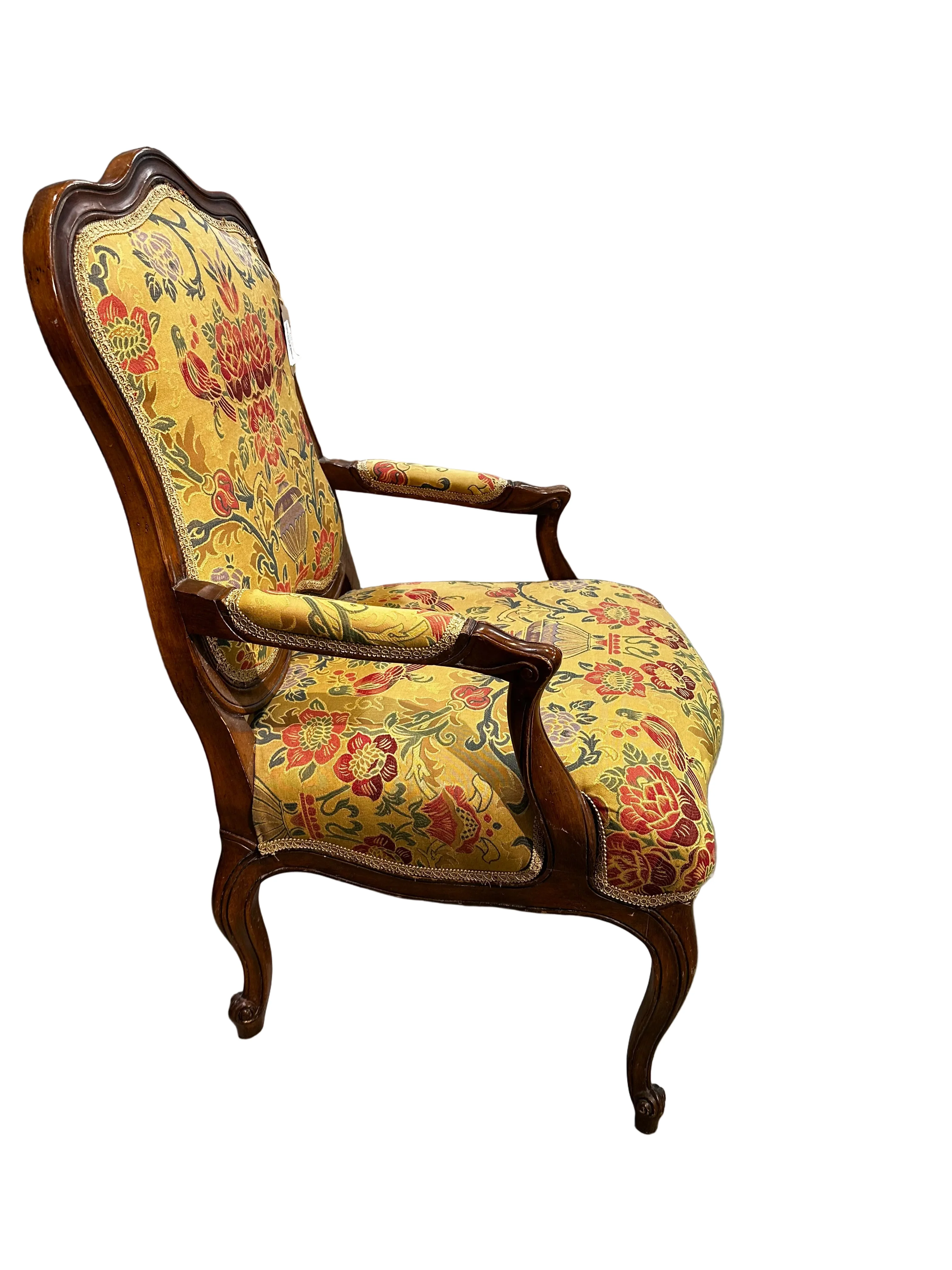 French Louis XV style armchair - Image 2