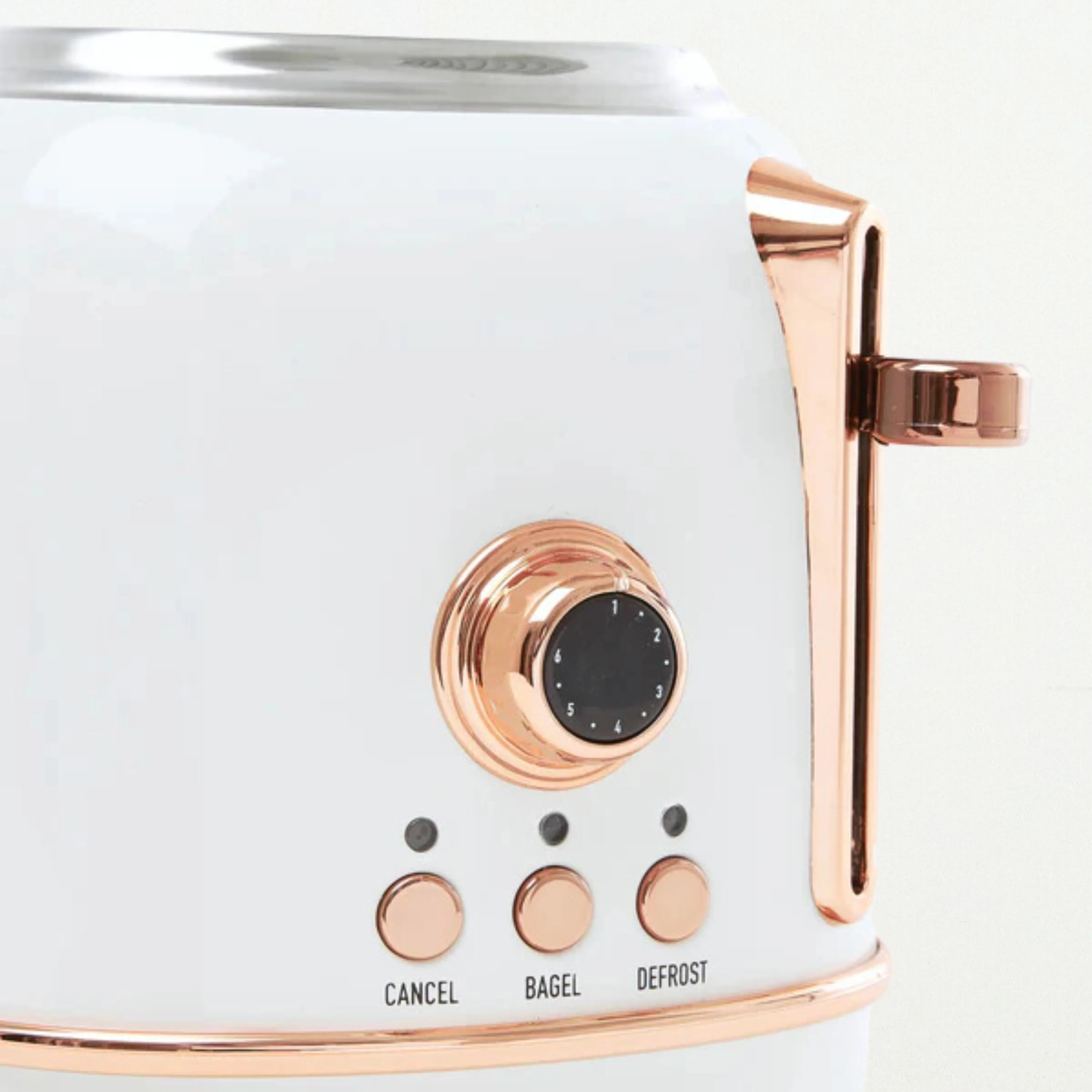 Haden Heritage 2-Slice Toaster-Ivory w/Copper - Image 3