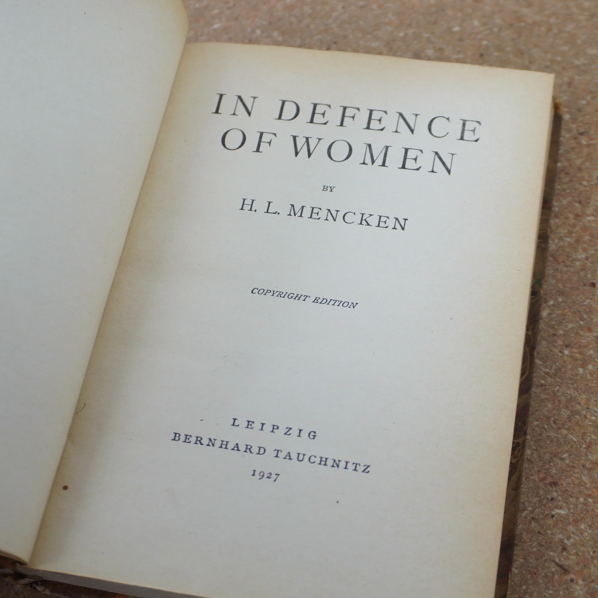 In Defense of Women by H.L. Mencken 1927 - Image 4