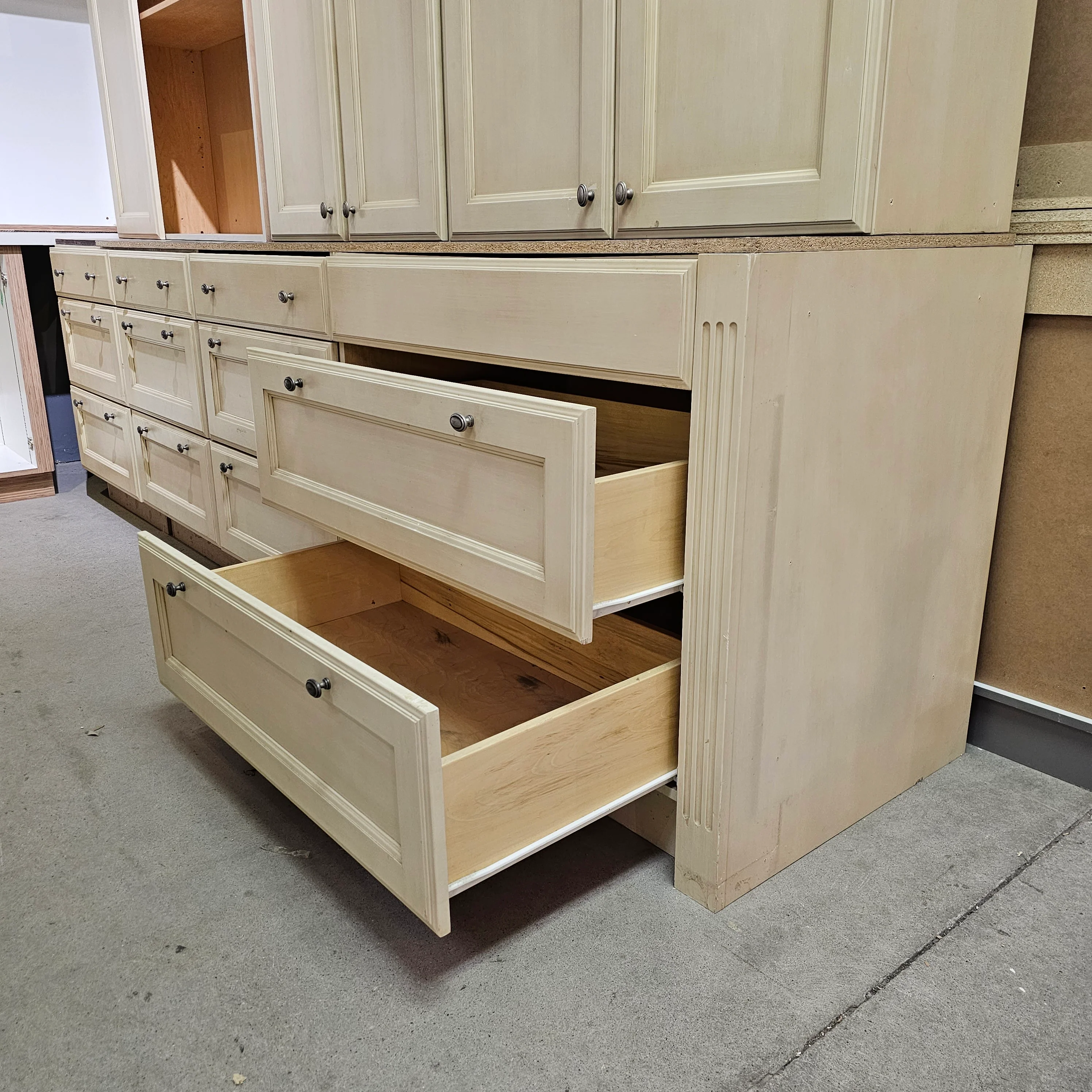Inset Cream Colored Kitchen - Image 5