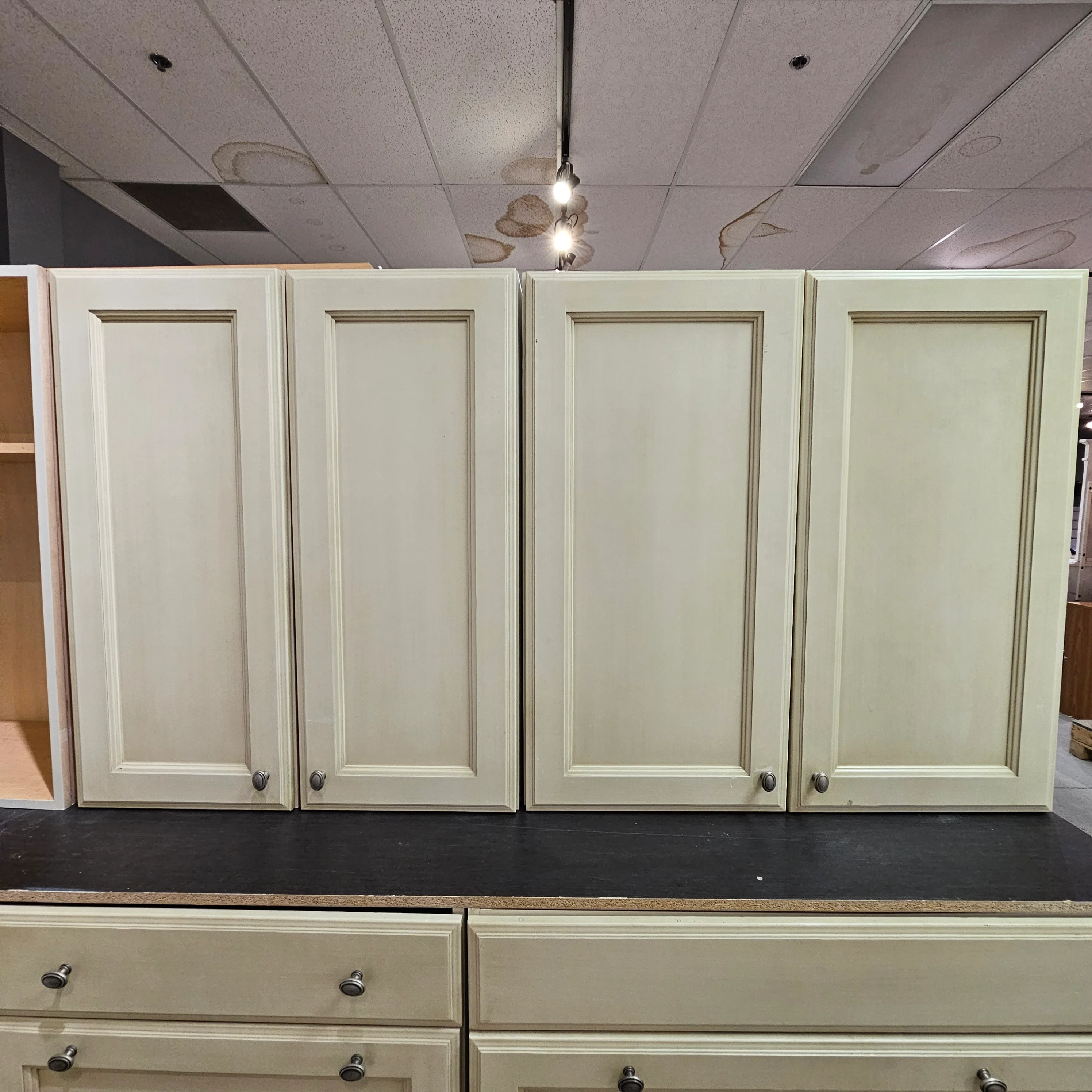 Inset Cream Colored Kitchen - Image 7