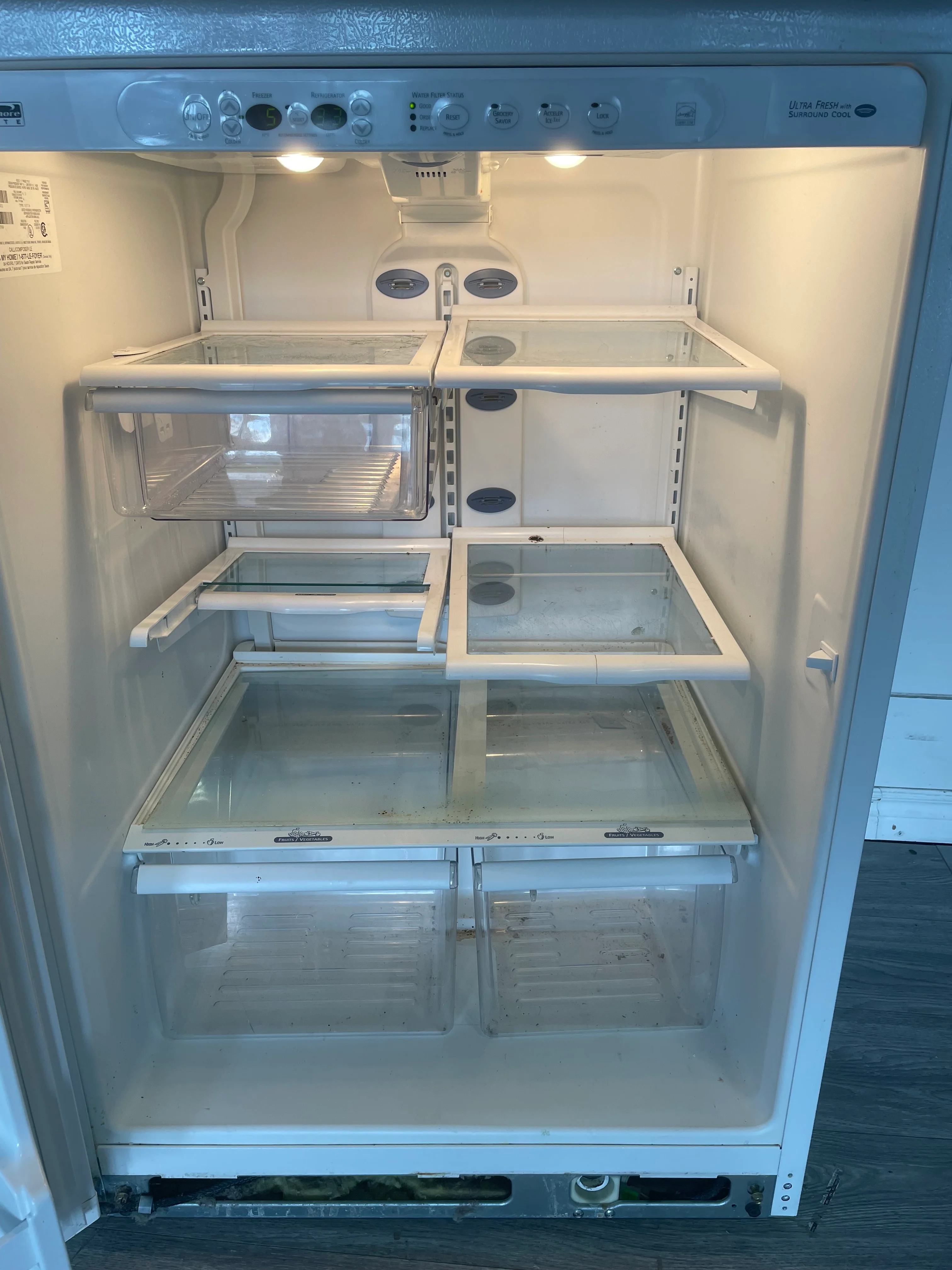 Kenmore Elite White Refrigerator - Image 6