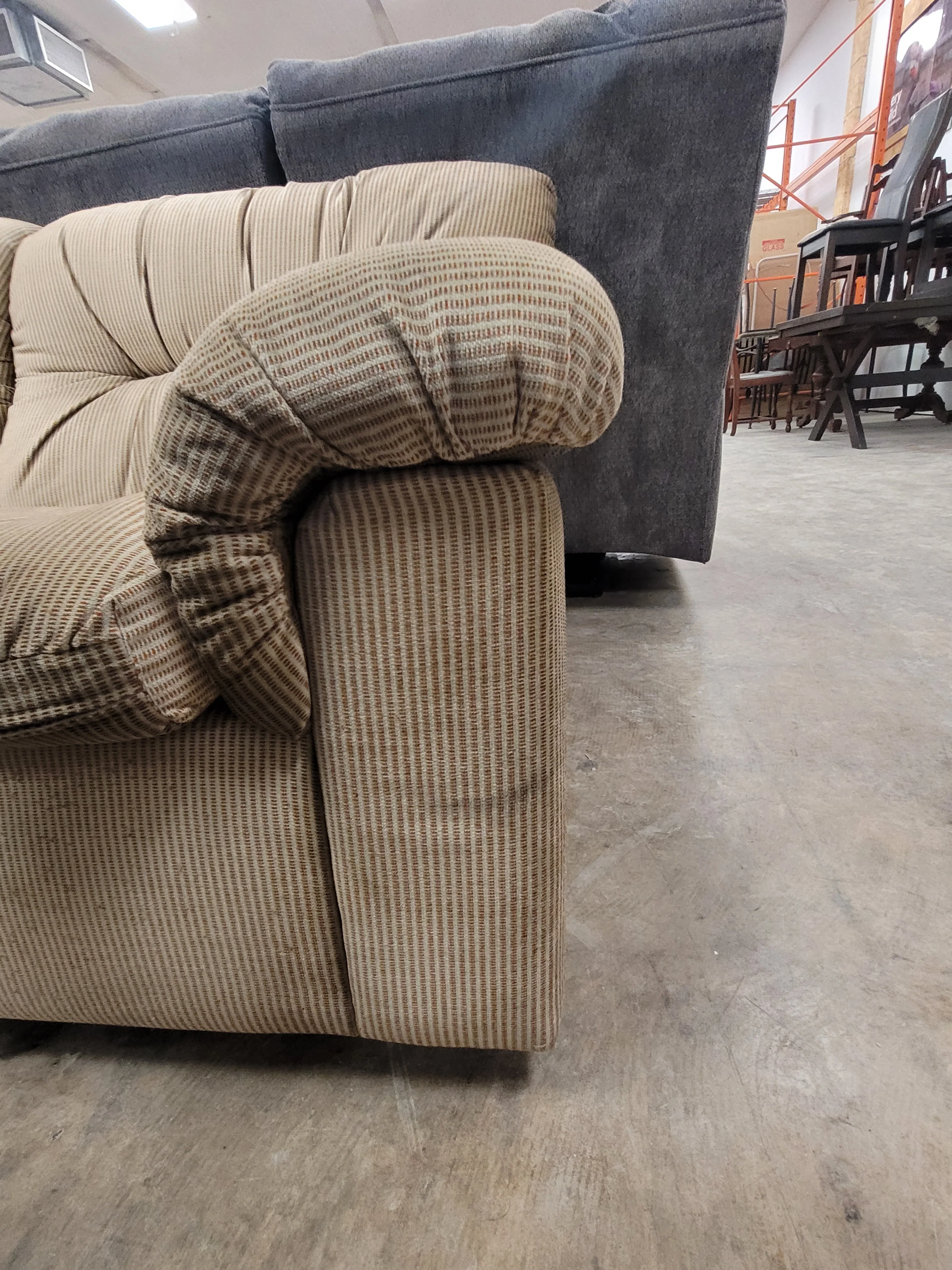 Micro Striped Corduroy 3-Seater - Image 4