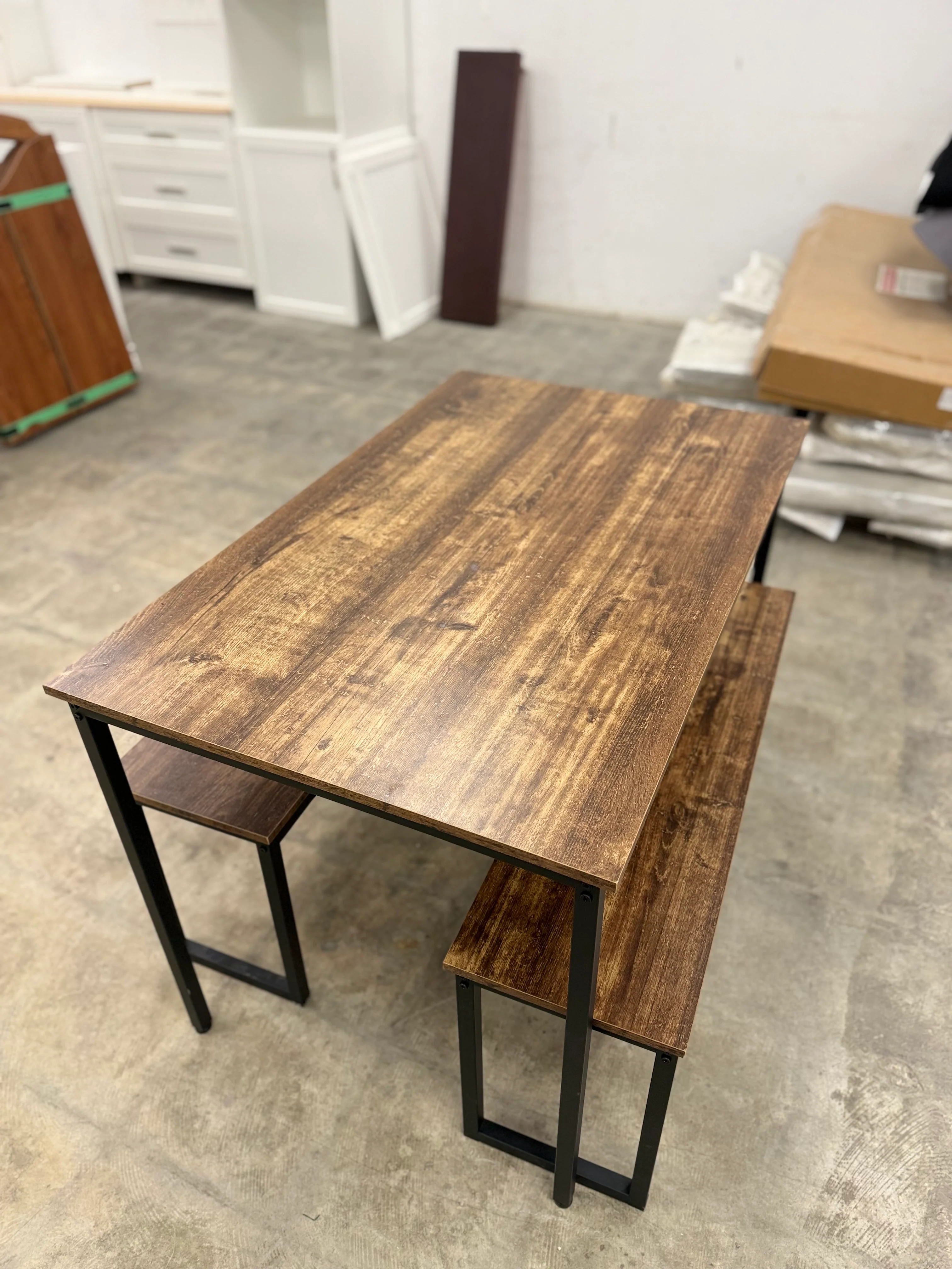 Modern Rustic Dining Set - Image 2