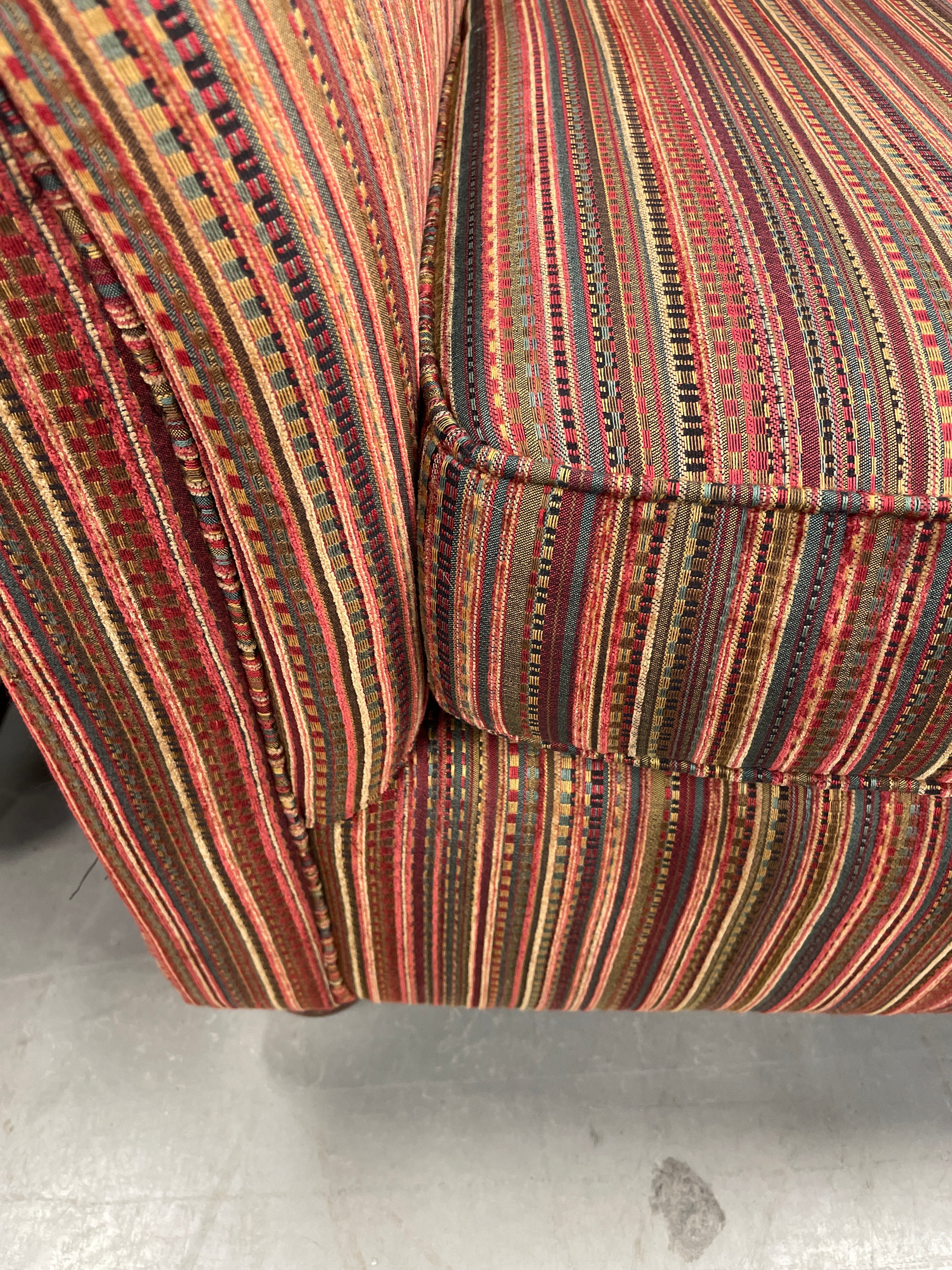 Multicolored-Striped Sofa - Image 2