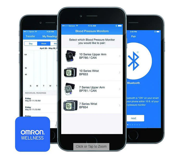 Omron Gold Wrist Blood Pressure Monitor | Bluetooth - Image 6