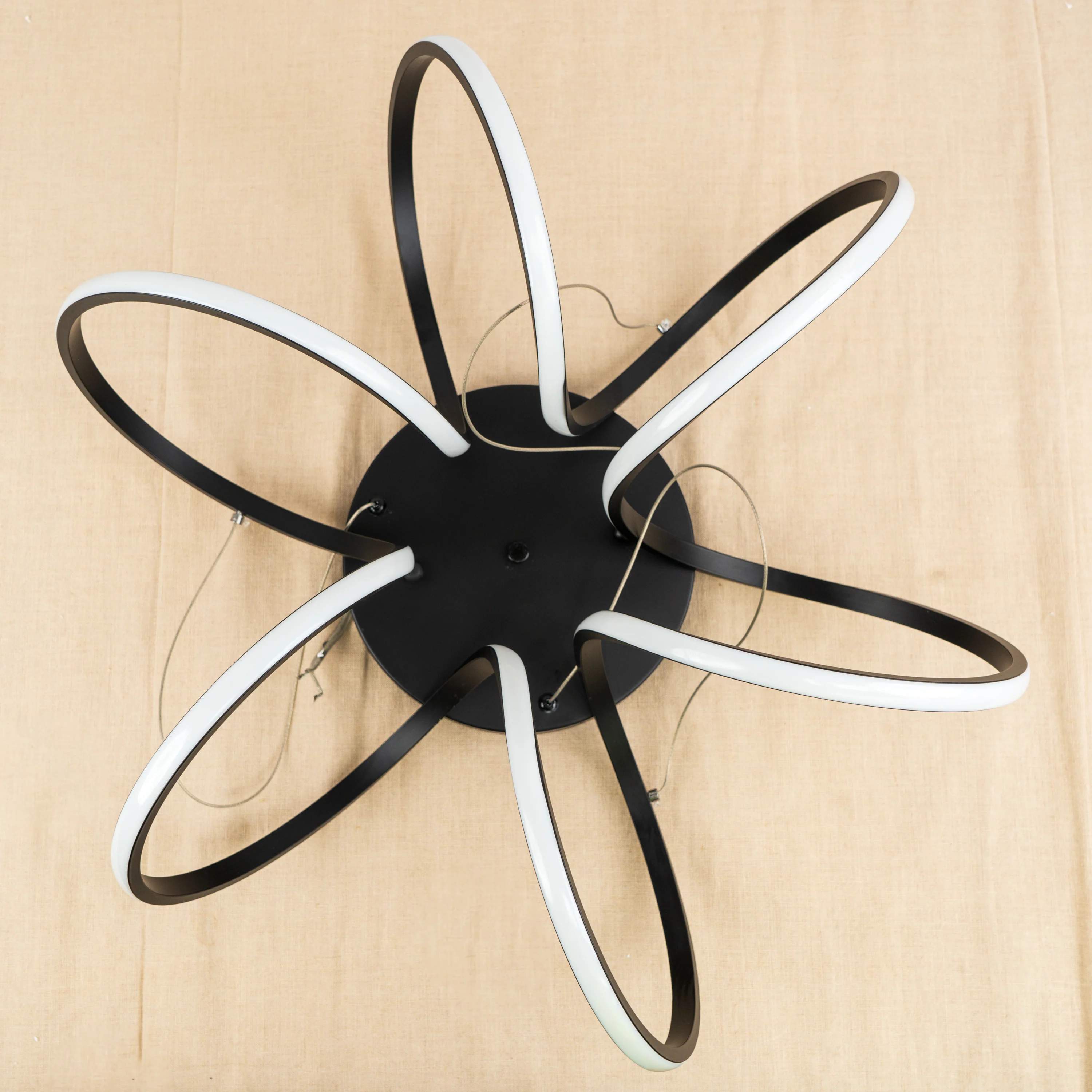 Modern Lighting Fixture - 25" W x 33" H x 25" D