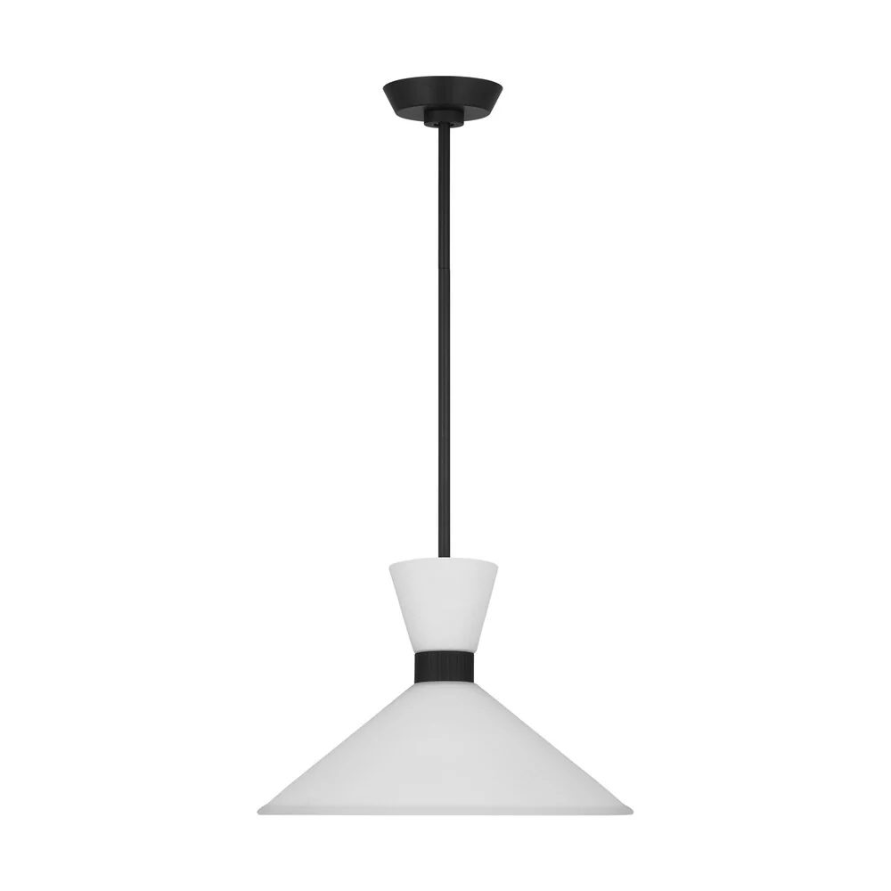 Scott Living Belcarra 1-Light 60 Watt - Midnight Black Pendant - Image 2