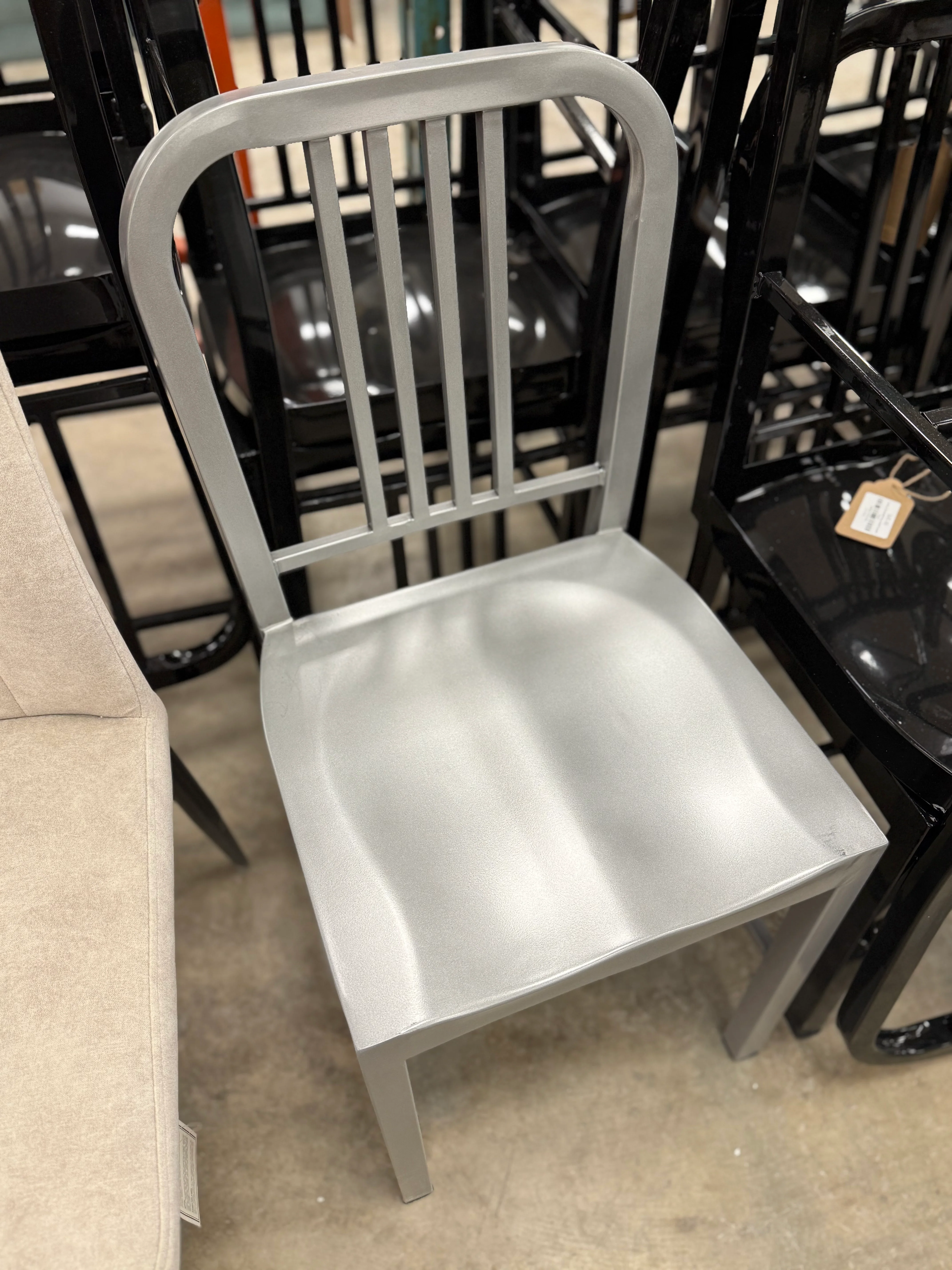Silver Kipling Gunmetal Chair - Image 3