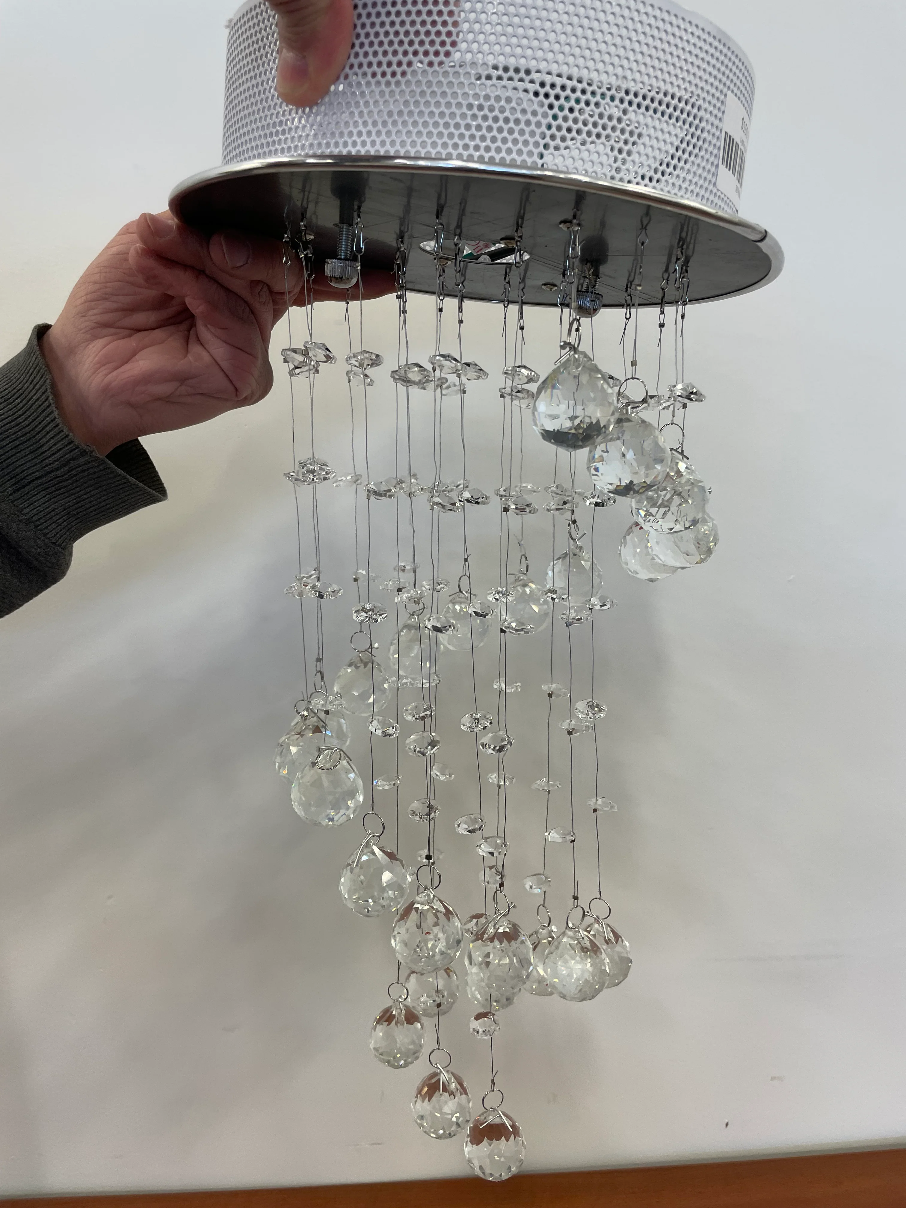 Spiral Crystal Hanging Lamp - Image 2
