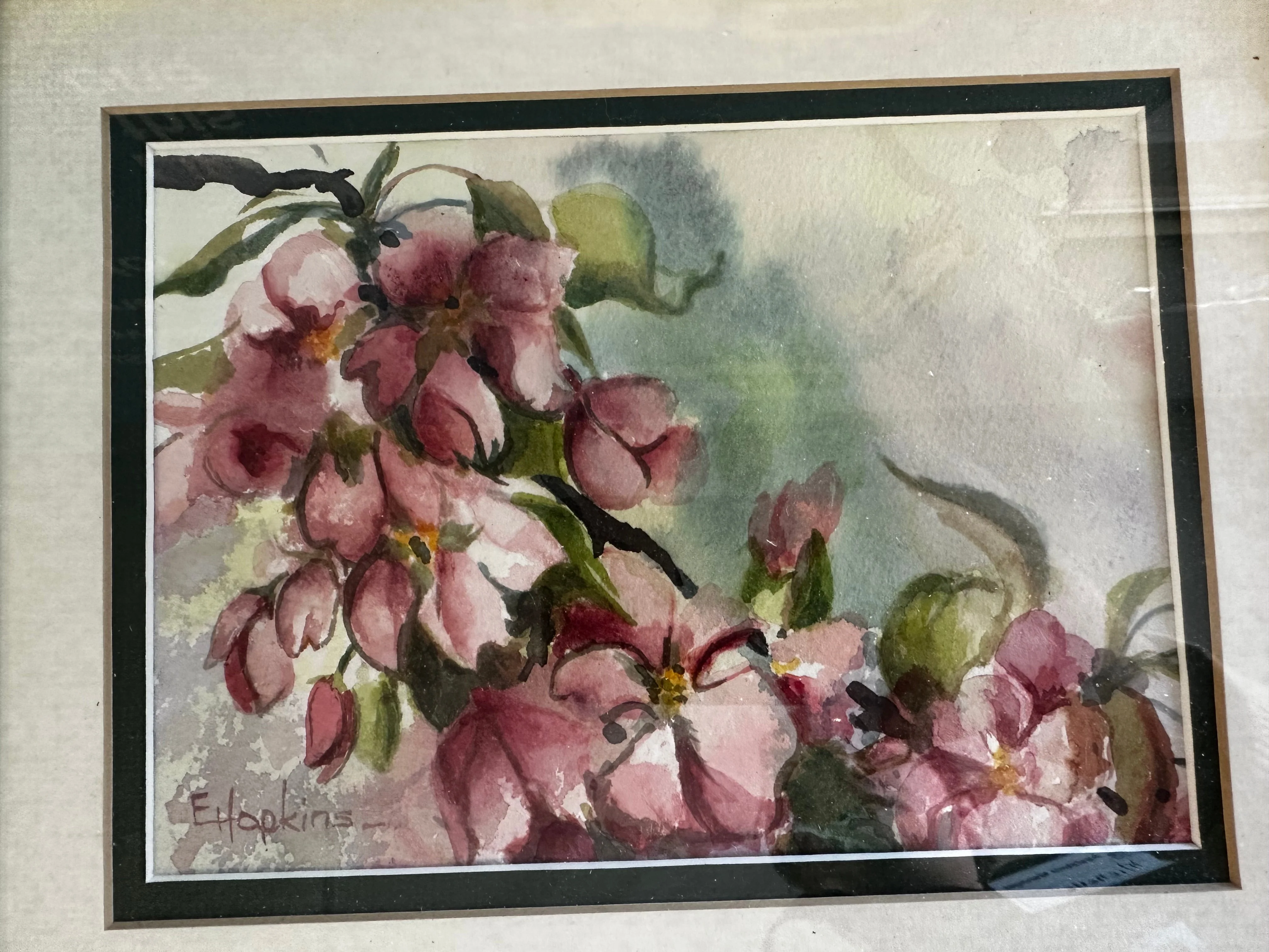 Spring Blossoms Watercolour by Elizabeth Hopkins - Image 2