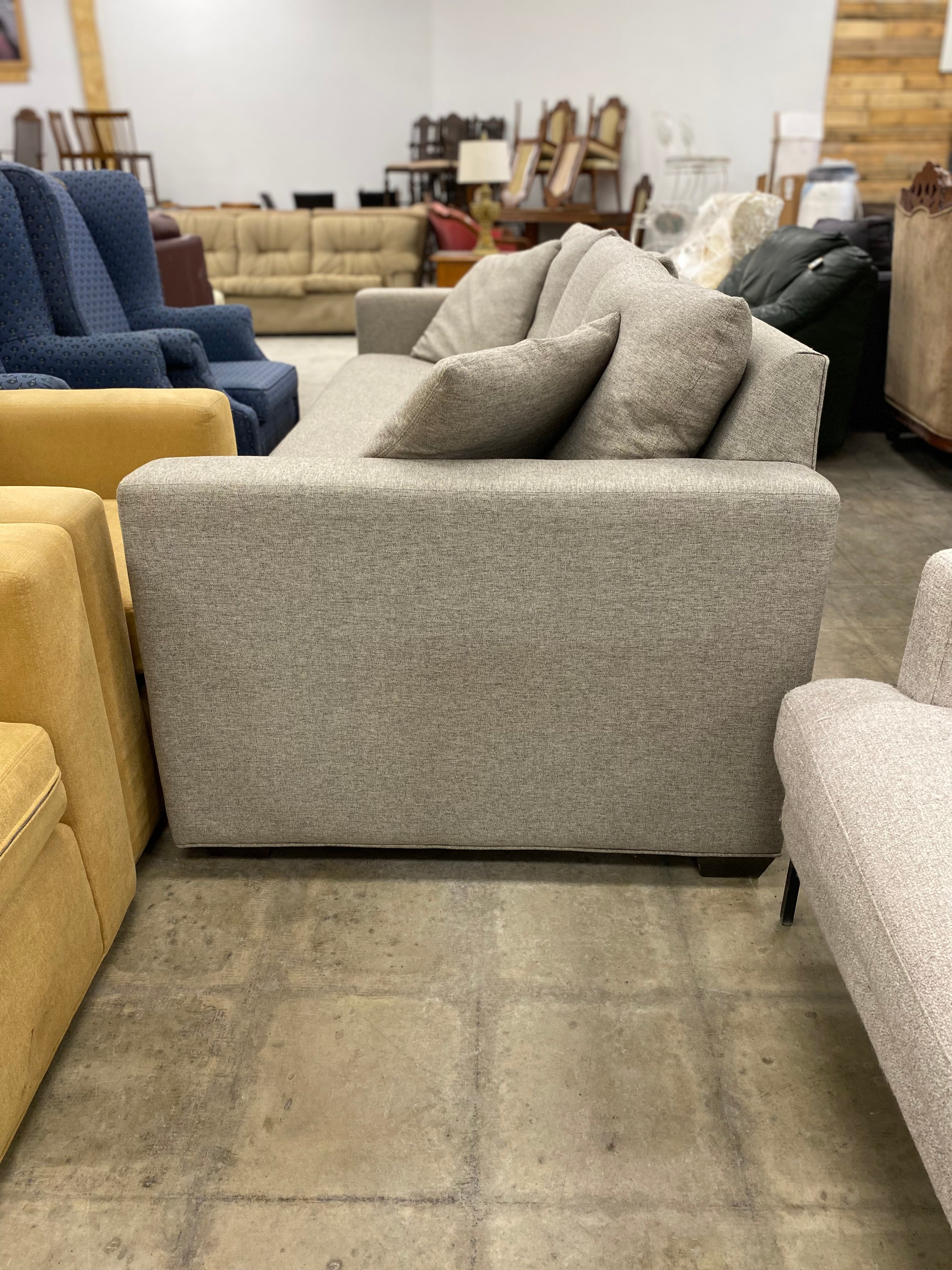 Stone Grey gresham house Long Sofa - Image 4