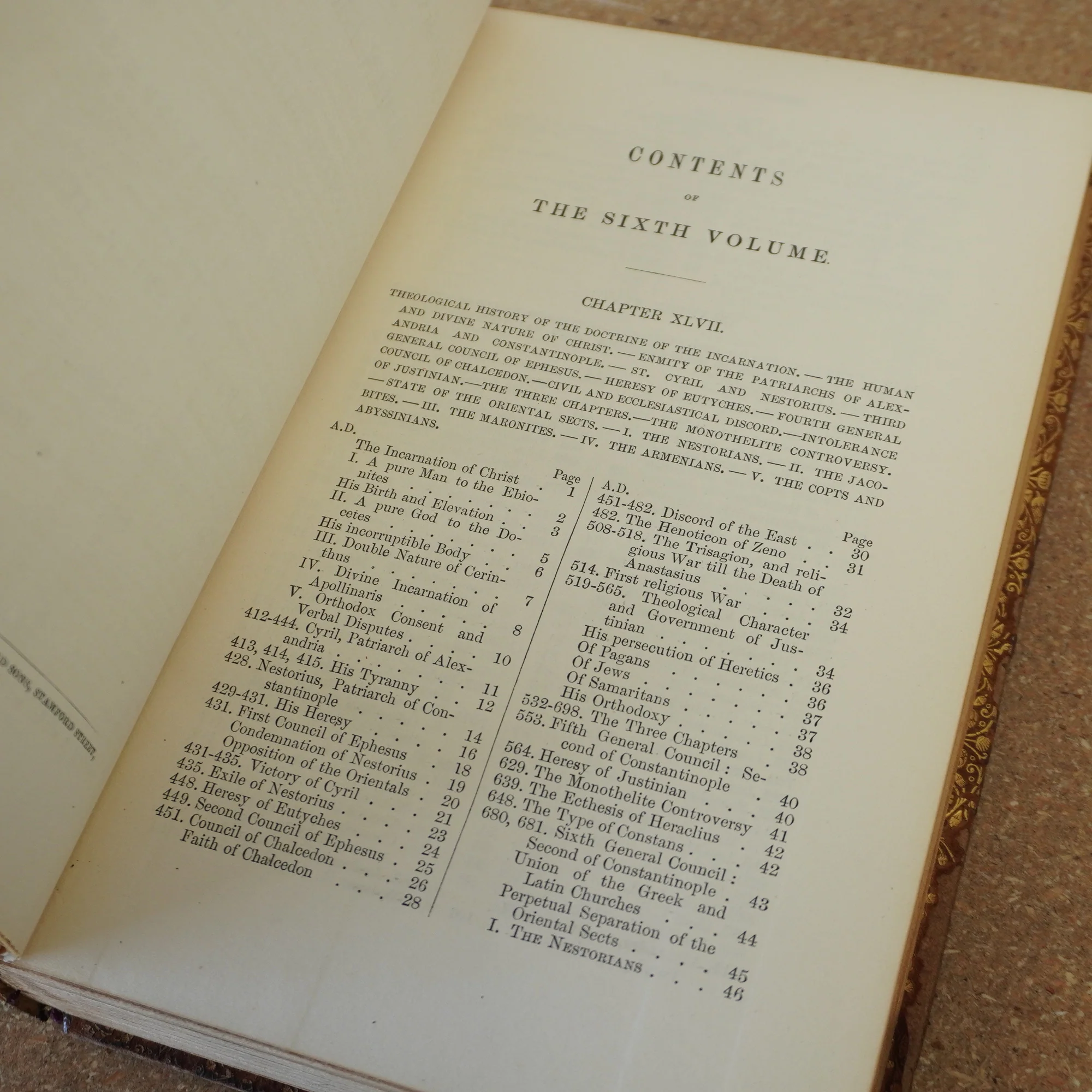The History of The Decline and Fall of The Roman Empire Vol 3-8 Set by Edward Gibbon 1855 - Image 4