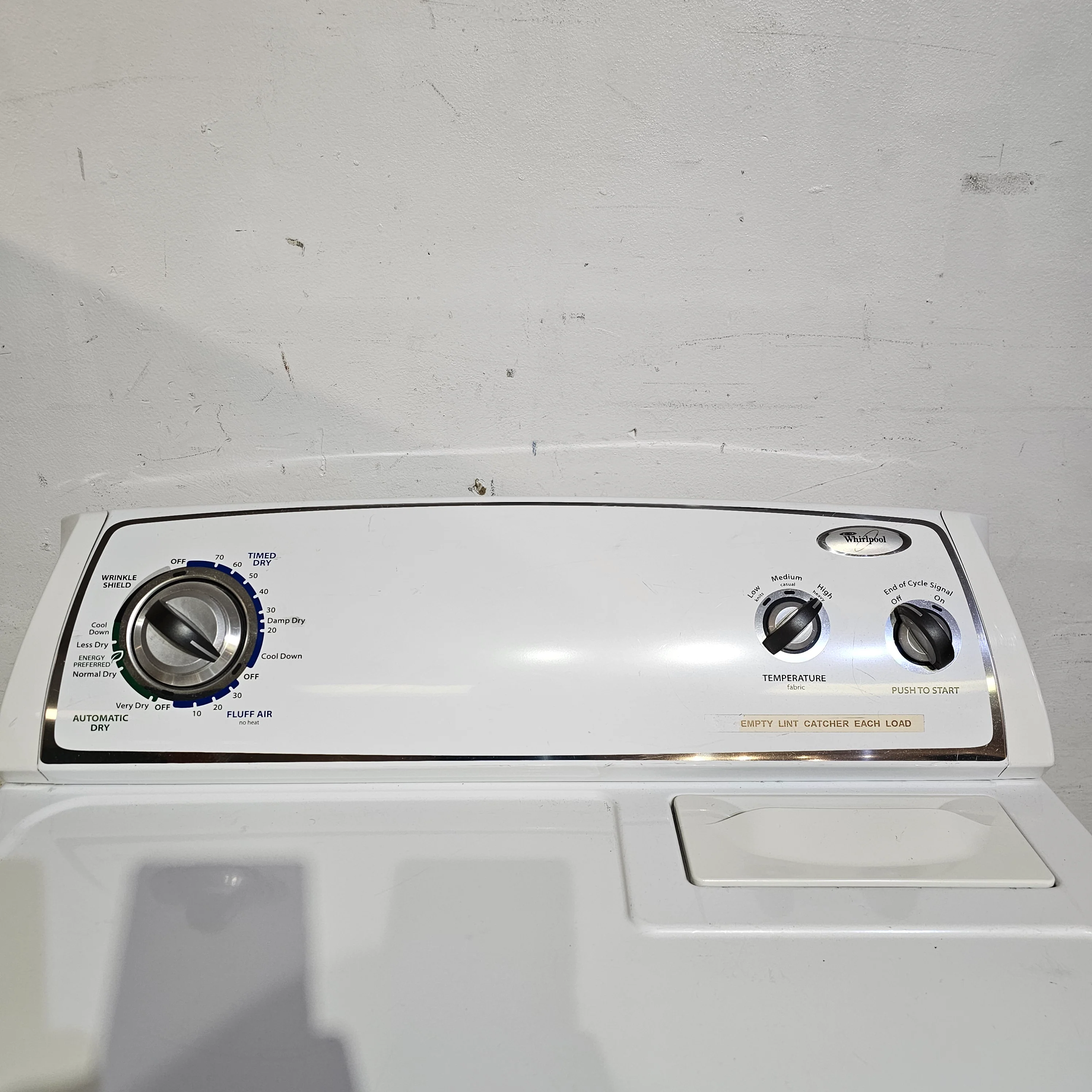 Whirlpool Top Loading Dryer - Image 3